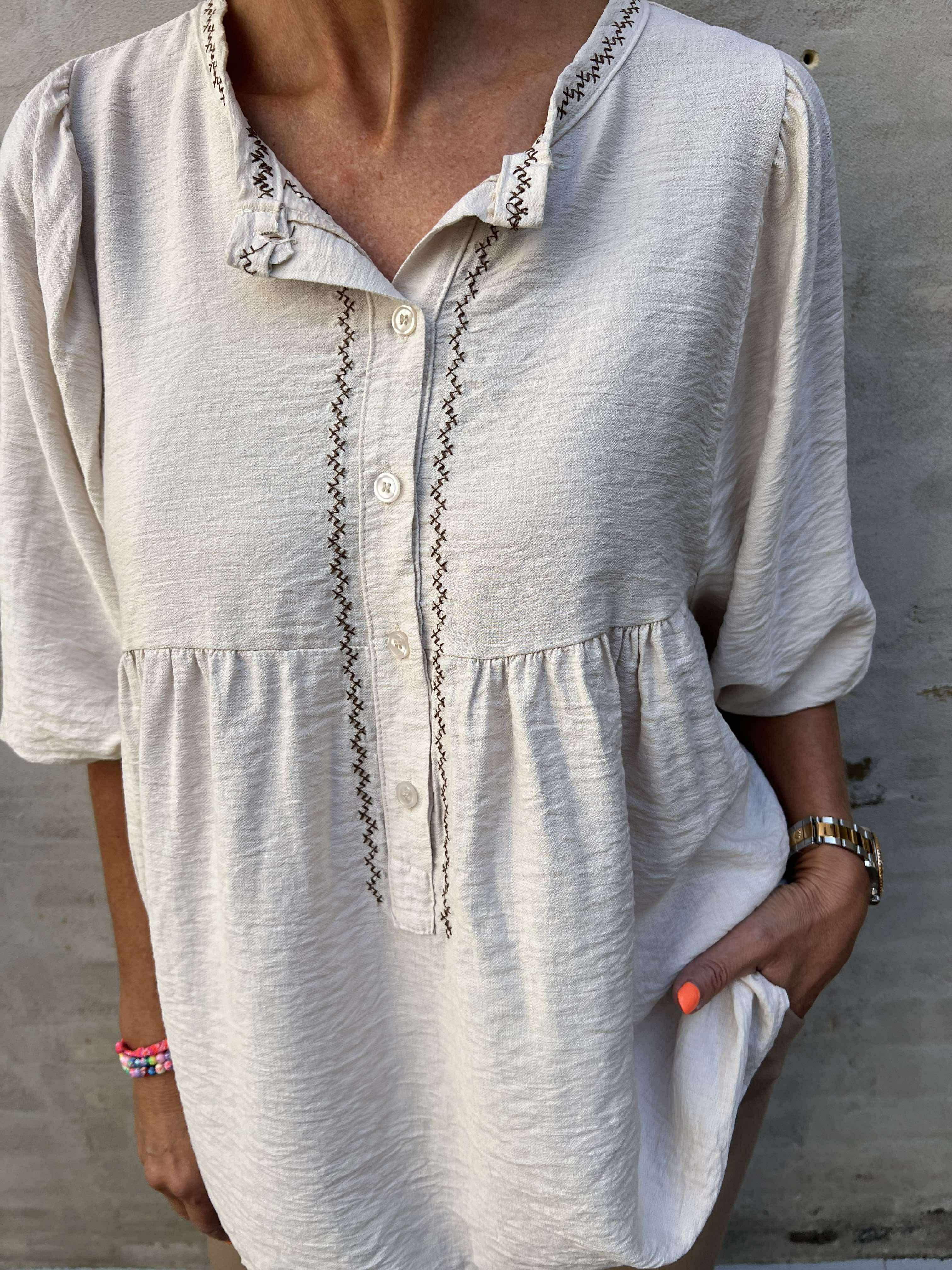 Poppy Shirt - Sabbia