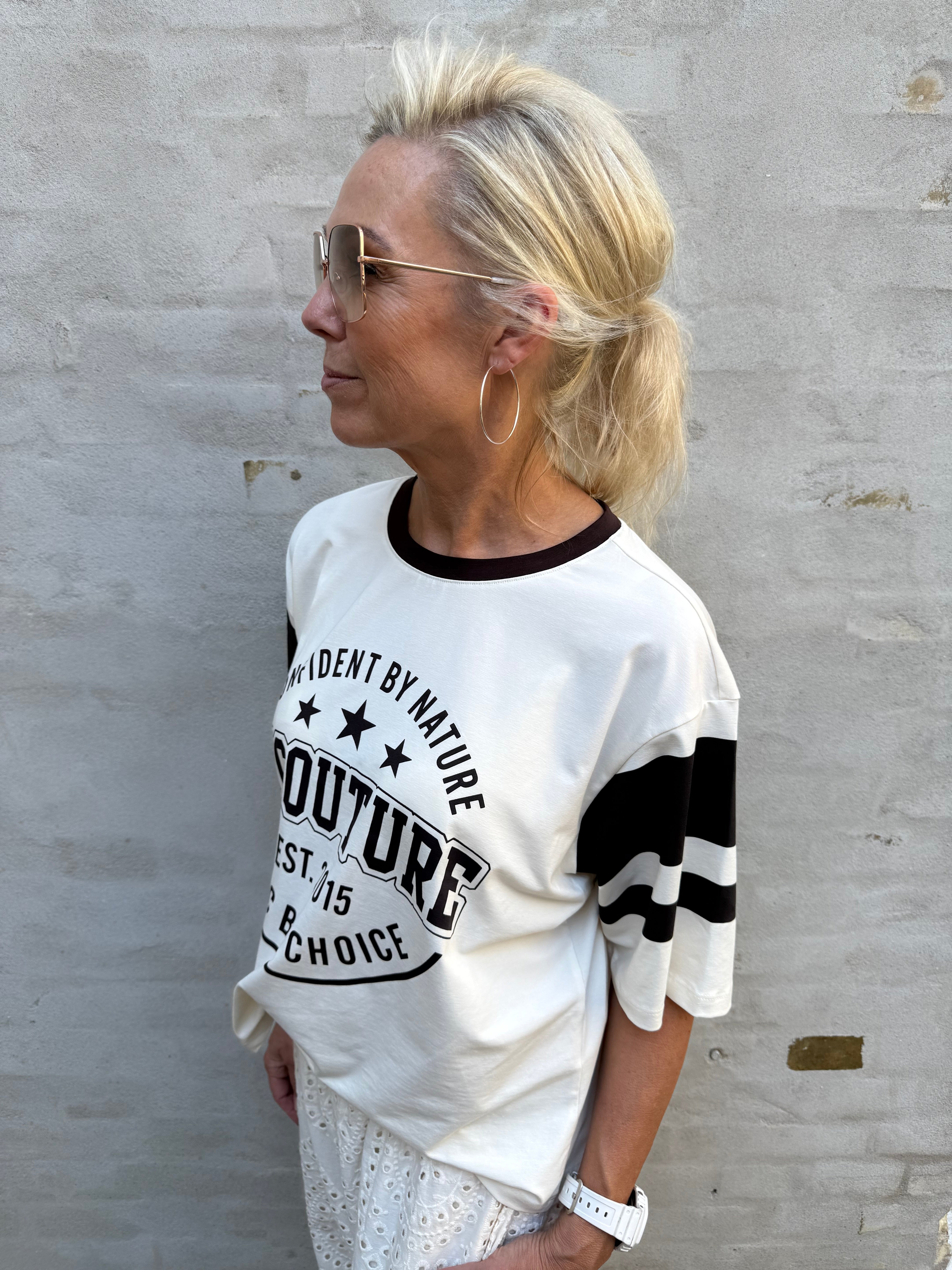 ConfidentCC Box Tee - Chocolate Plum