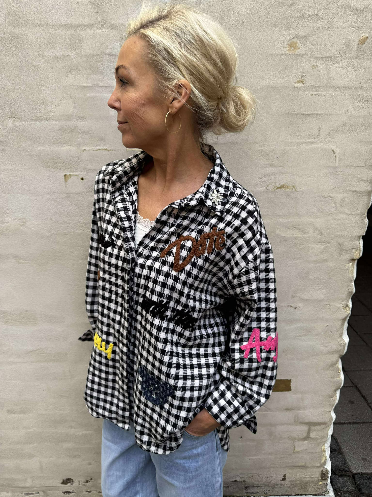 How to date Skjorte - Black Check