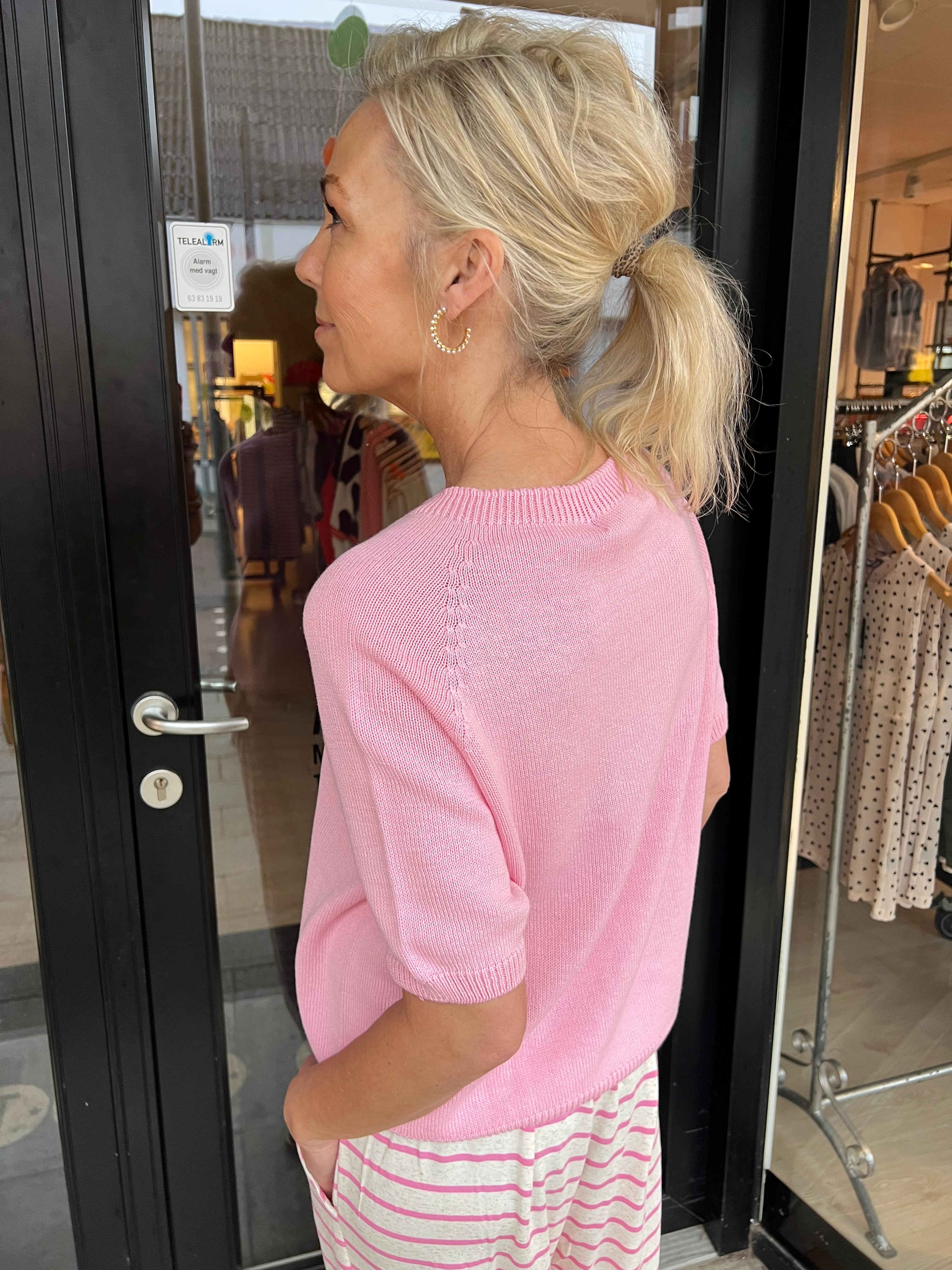 Blanca knit baby pink