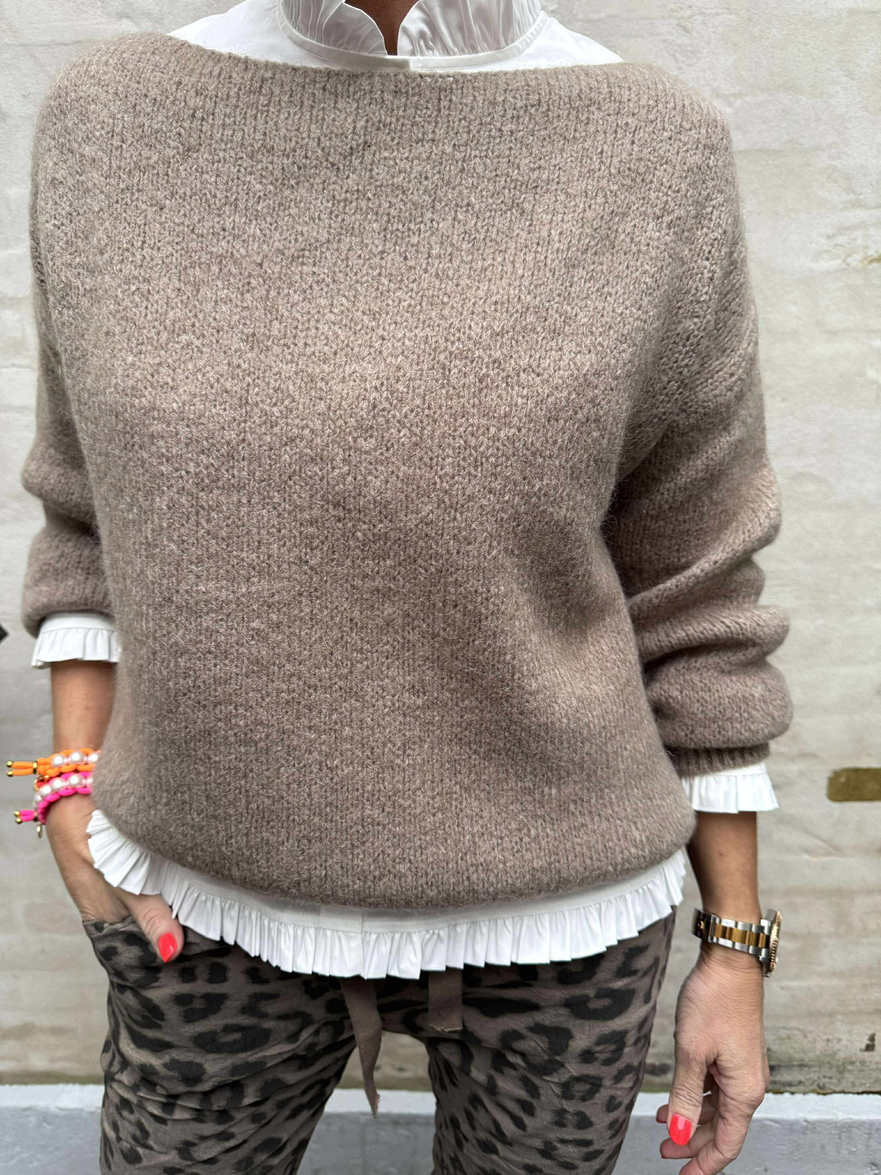 Rosa Knit - Tortora