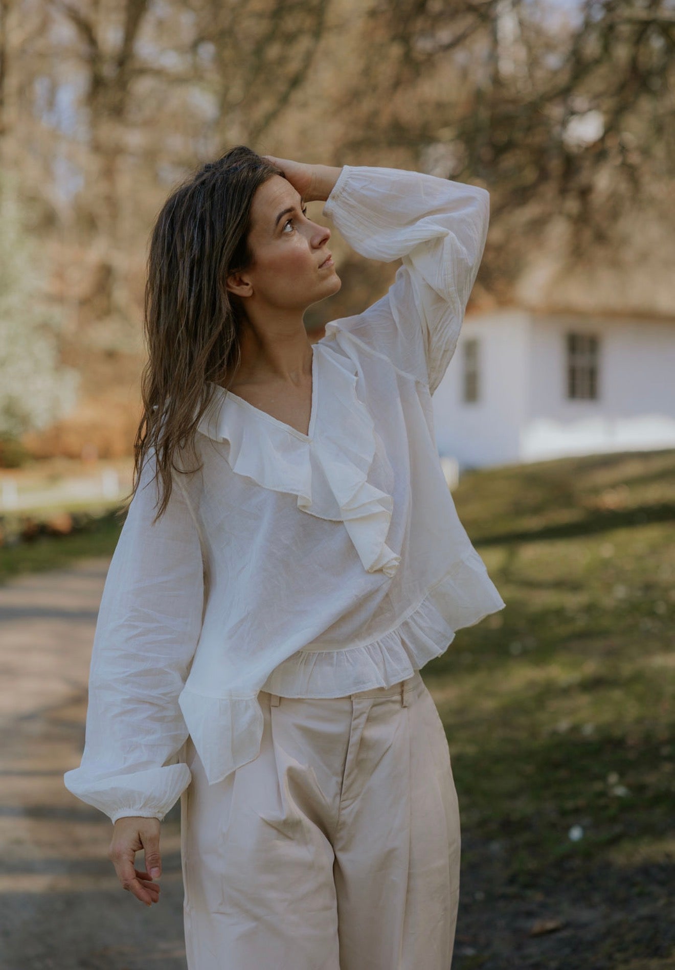 Fiona Blouse - Burro