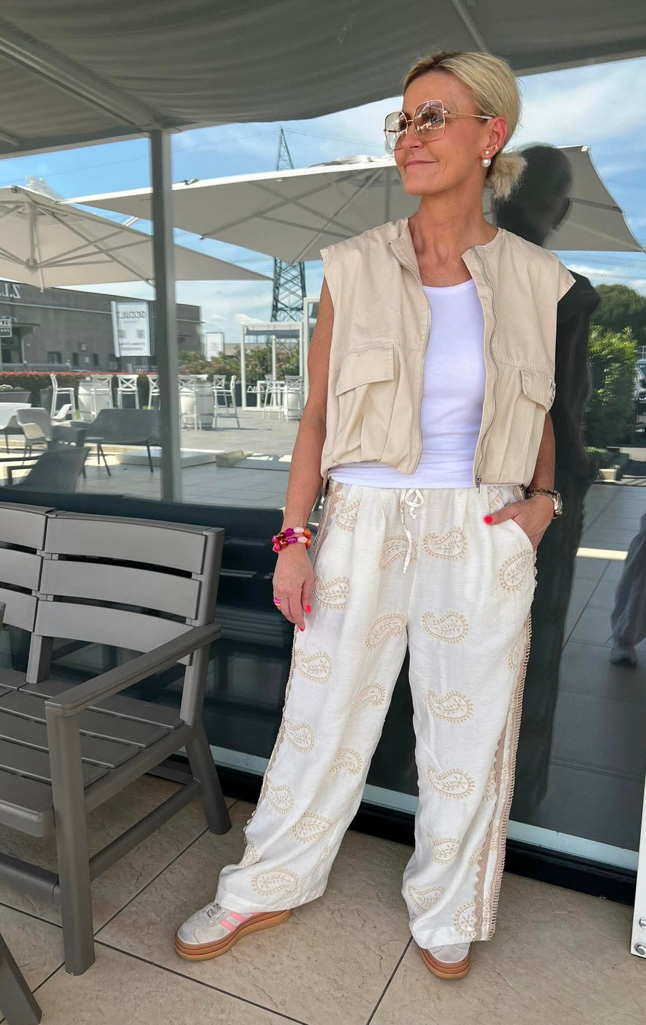 Amide Pants - Beige