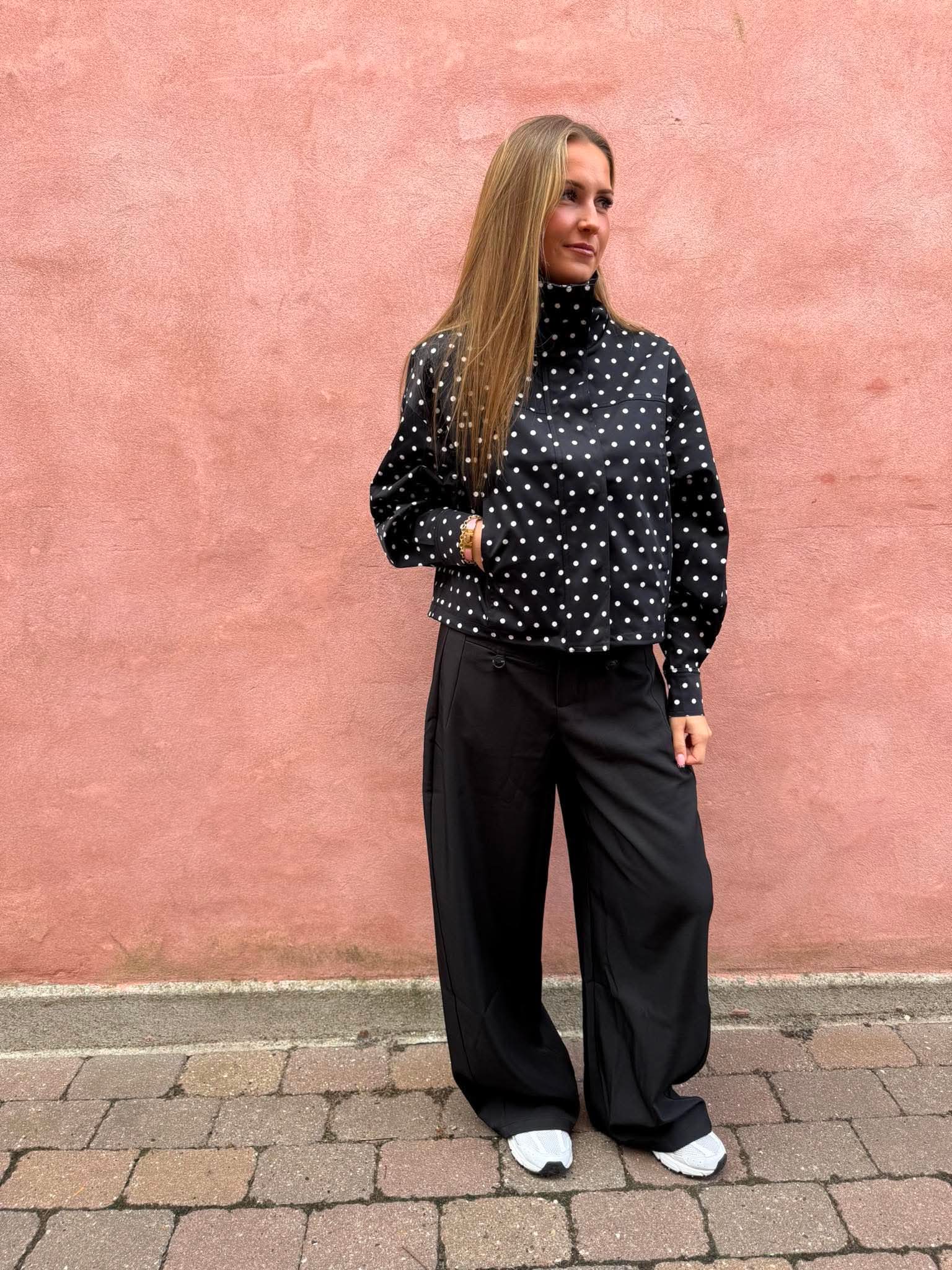 Callisa Dot Jacket - Black