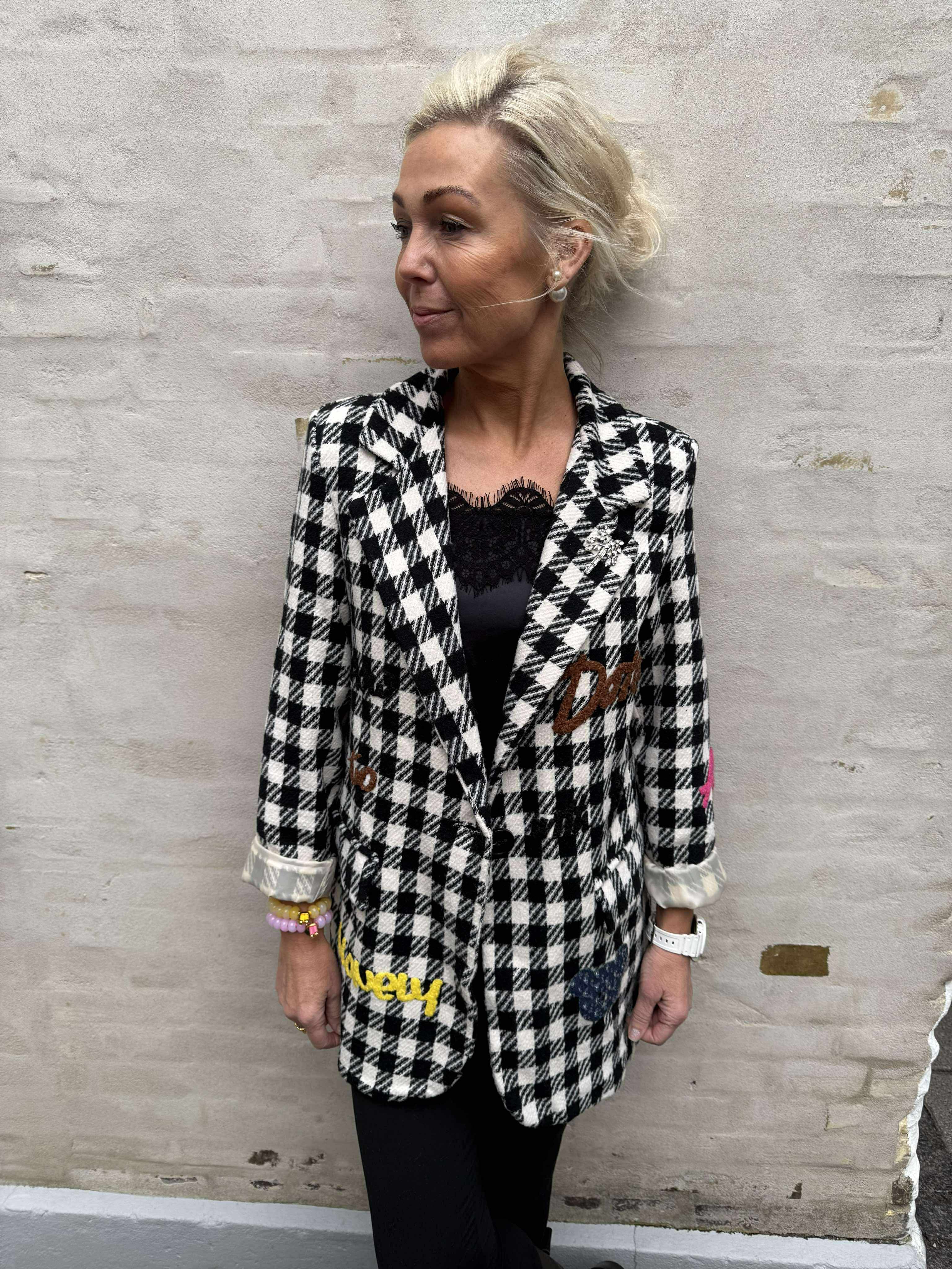 How to date Blazer - Black Check