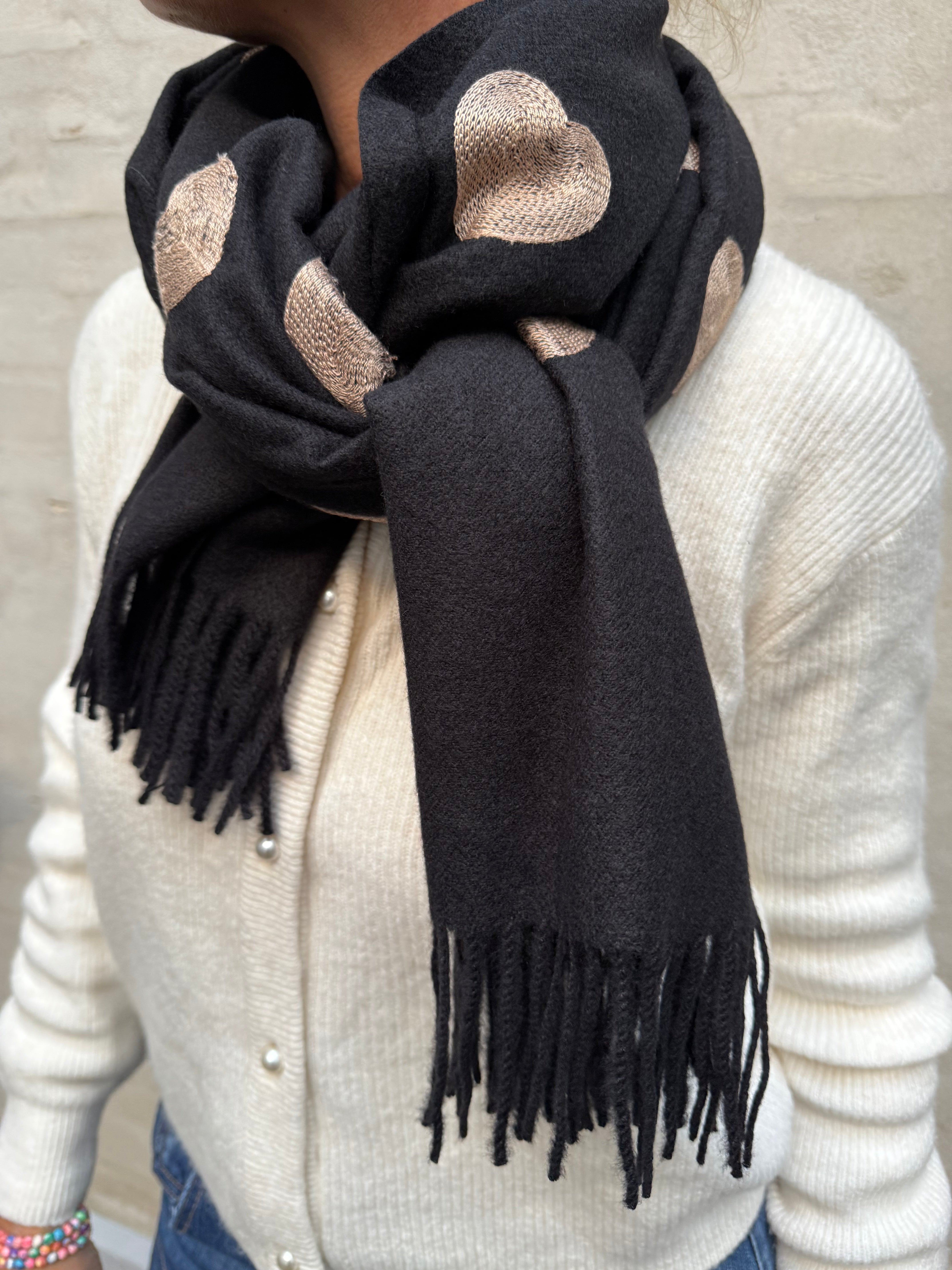 Amore Scarf - Black