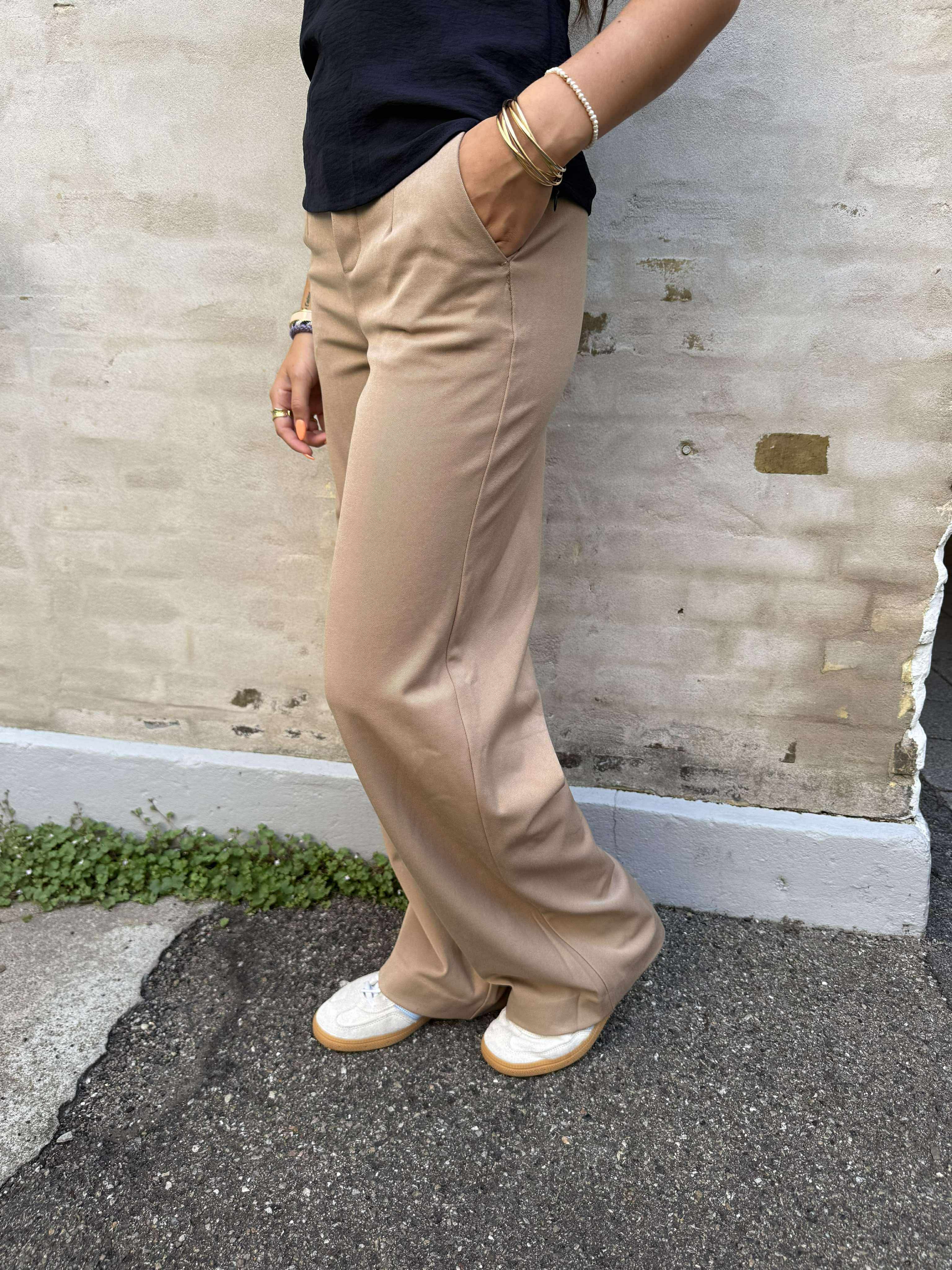 Lisa WIDE pant tannin