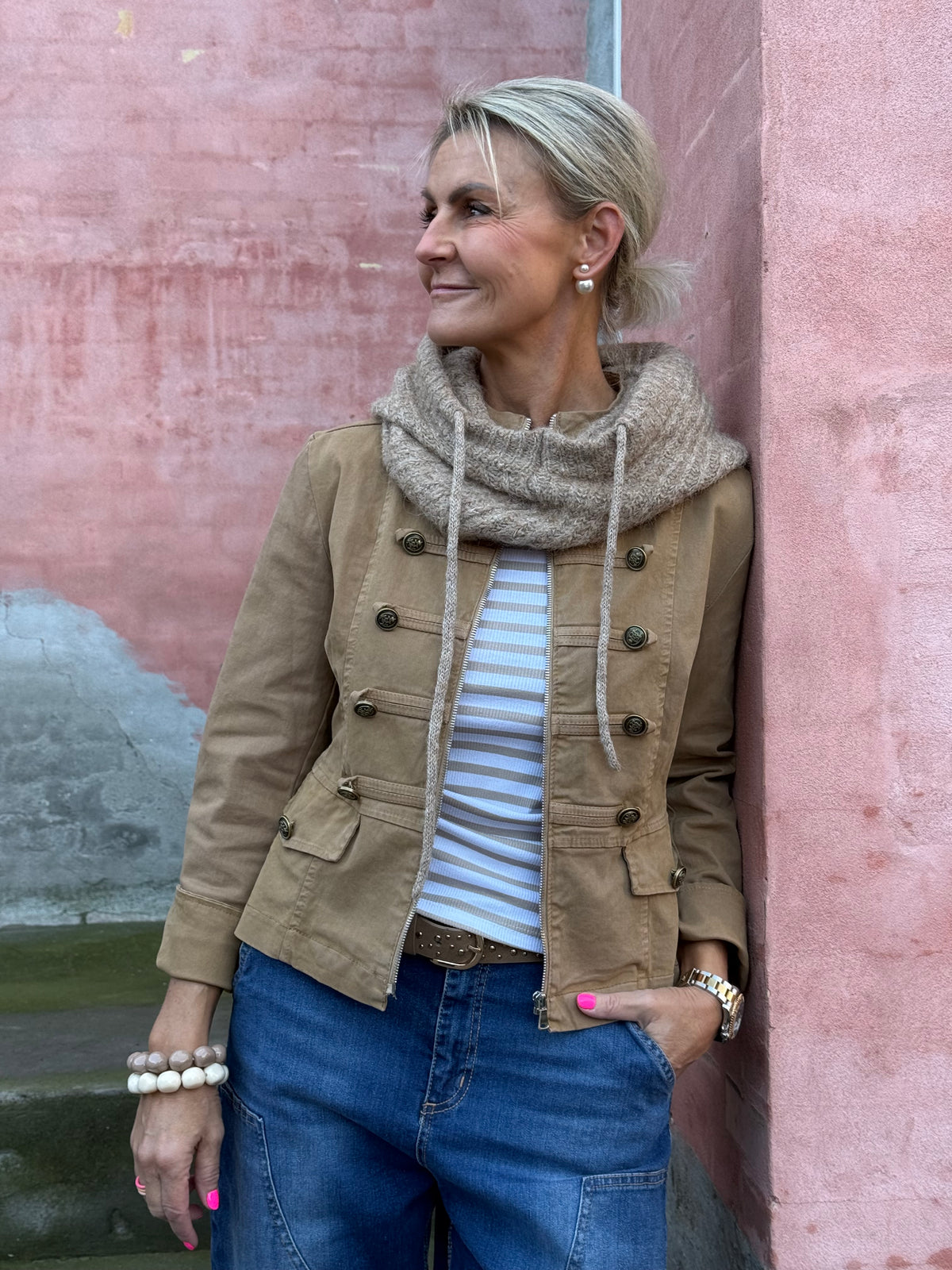 Baldoni Jacket - Camel