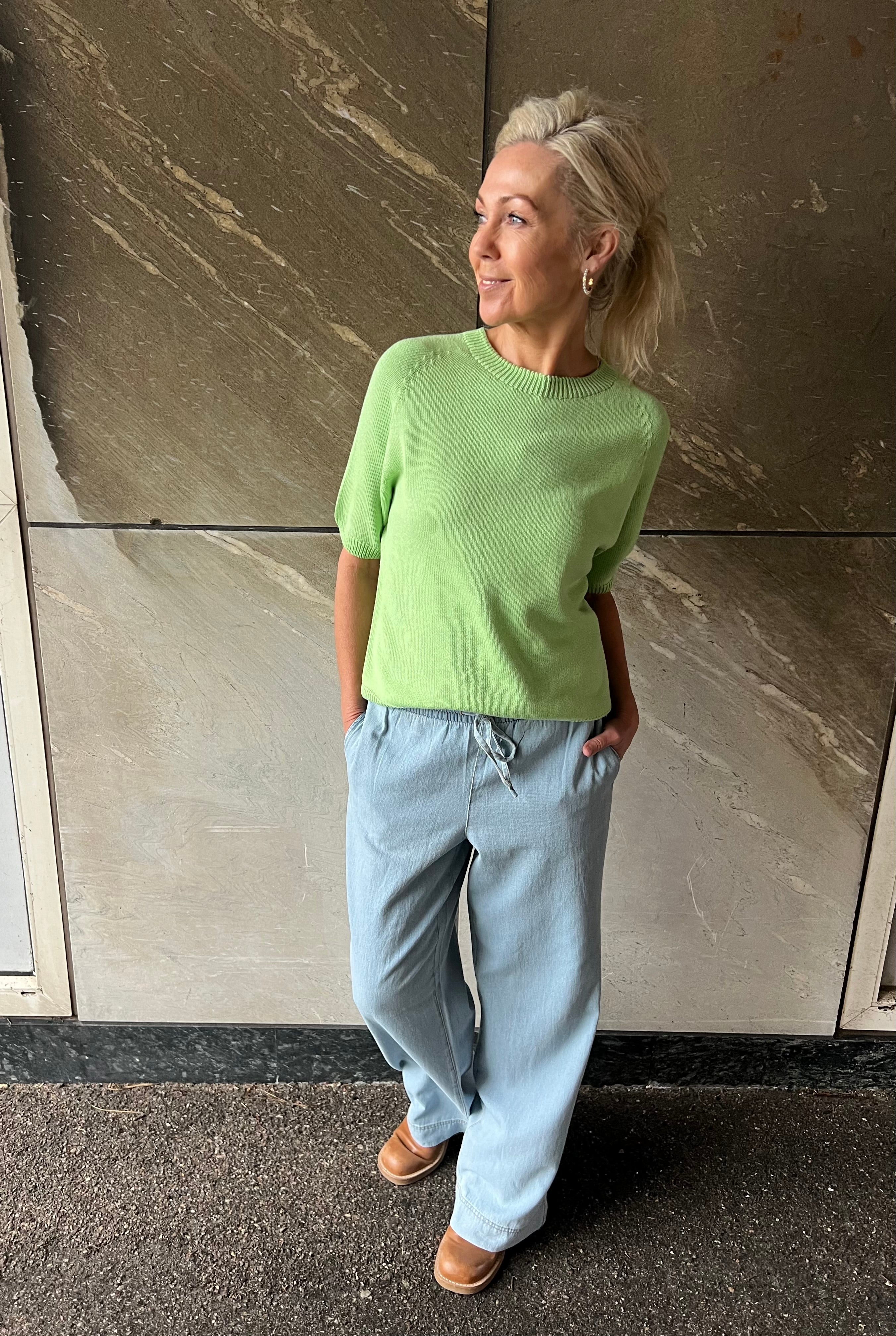 Blanca knit mint