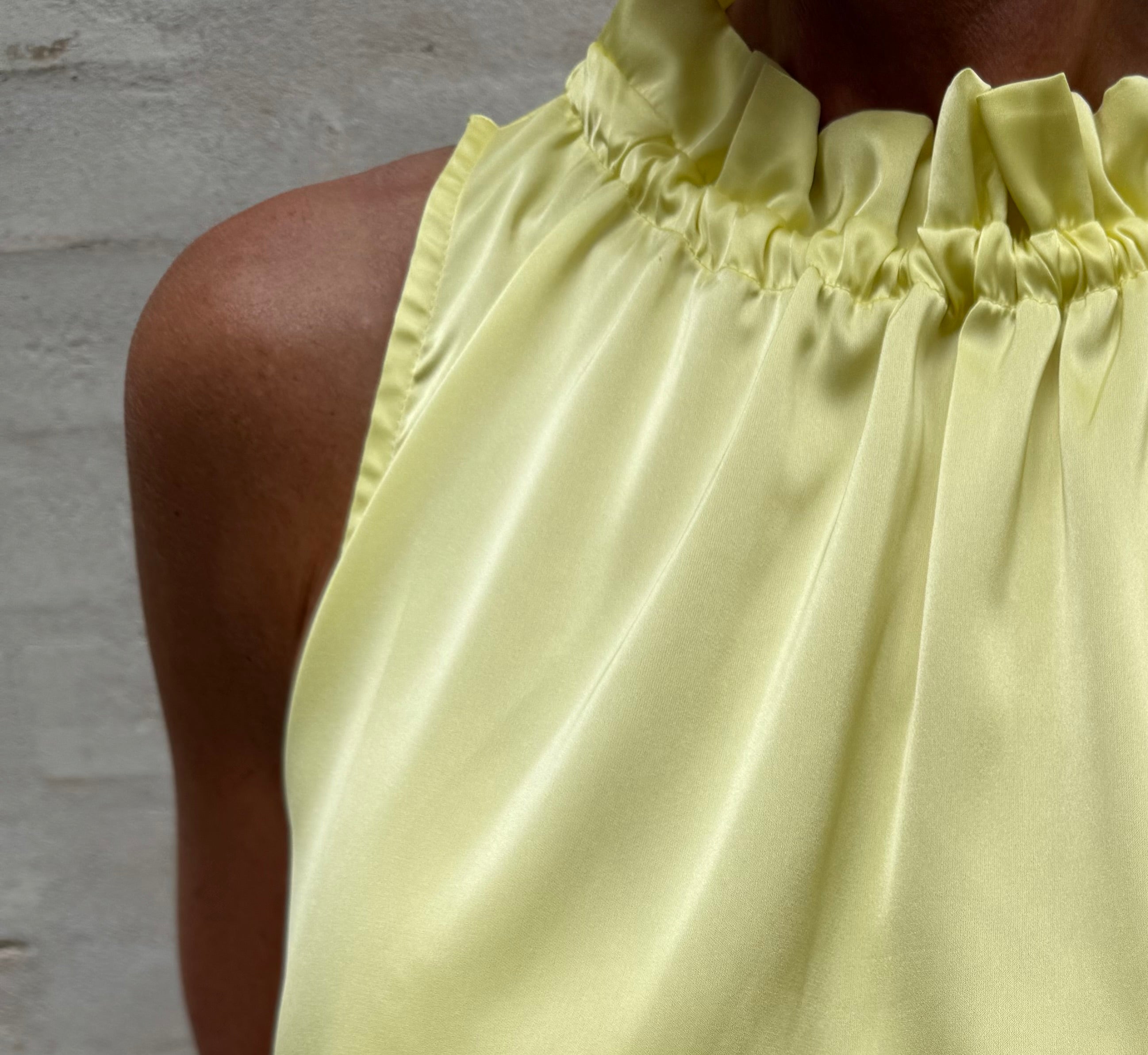 Liva solid Top - Yellow