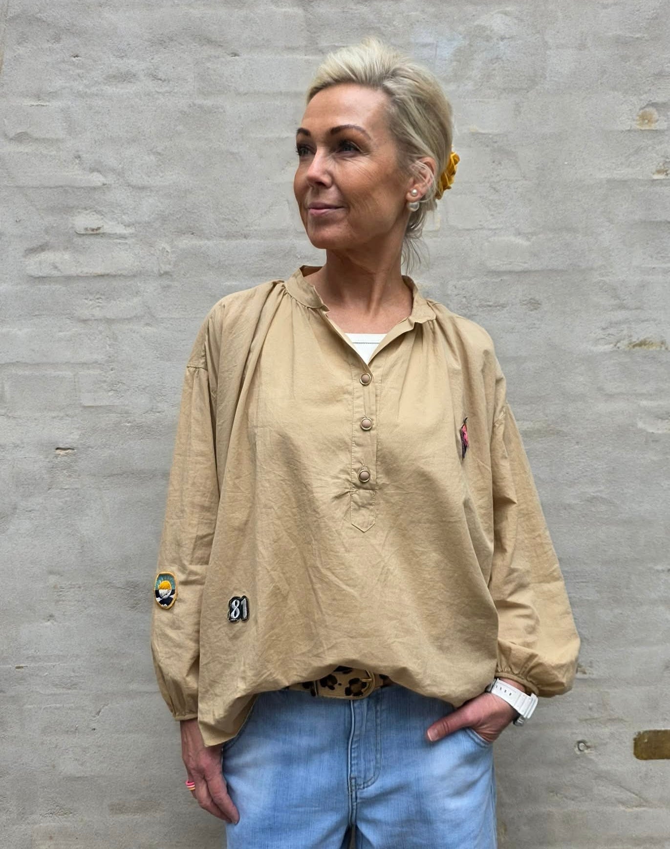 Alberte Shirt - Moonstone