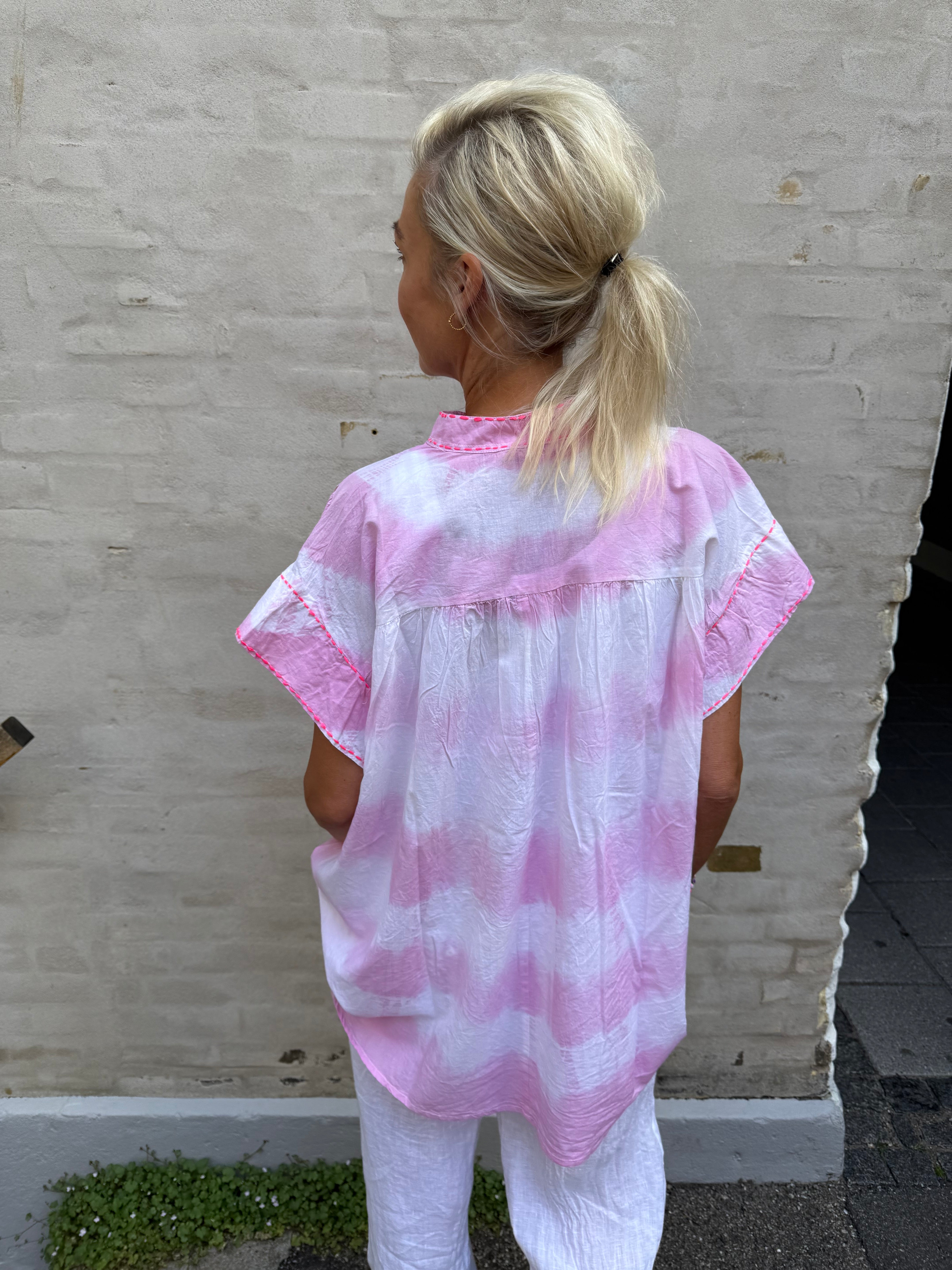 Vacay vibe top pink