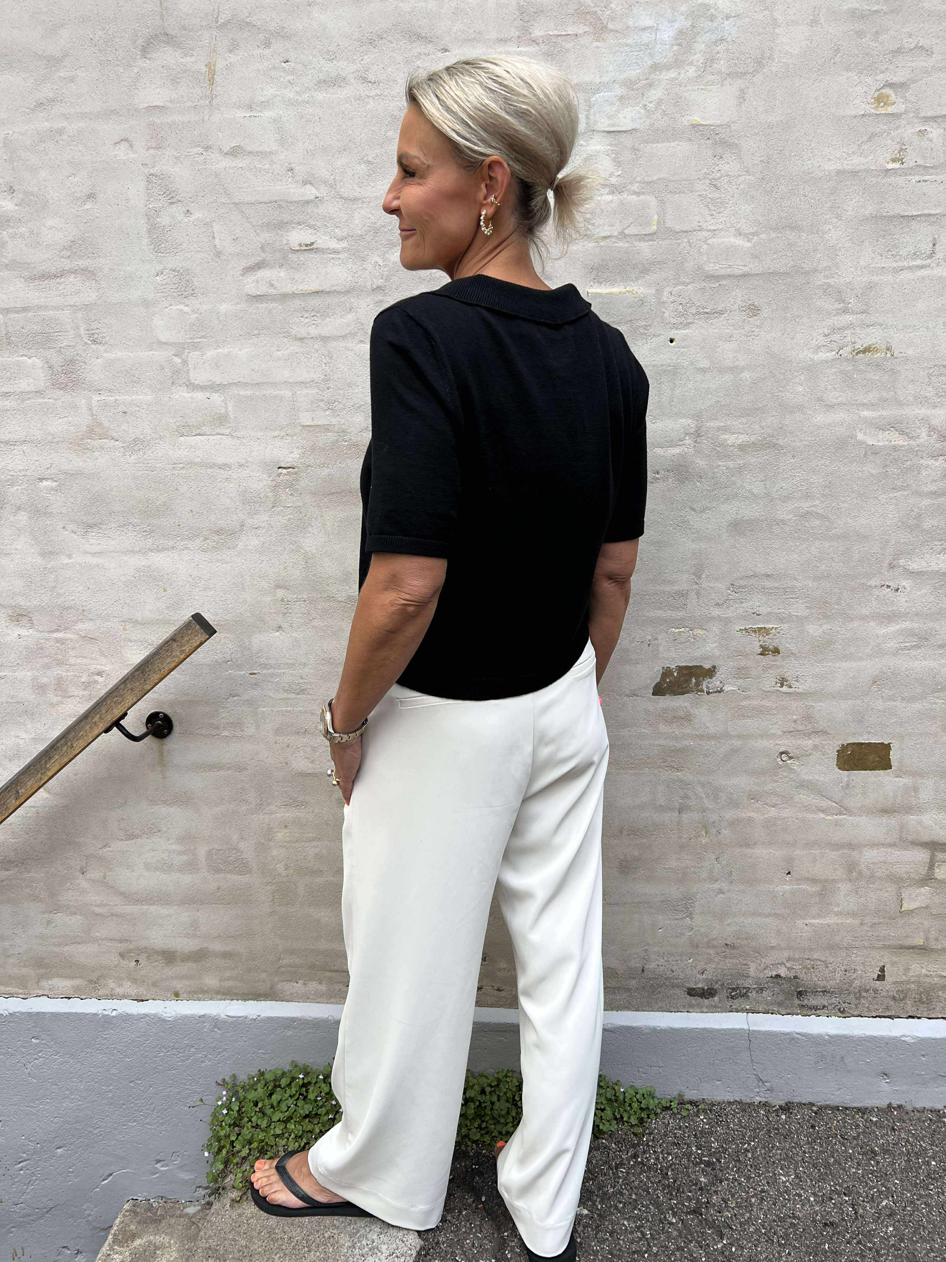 AminaCC logo pant bone