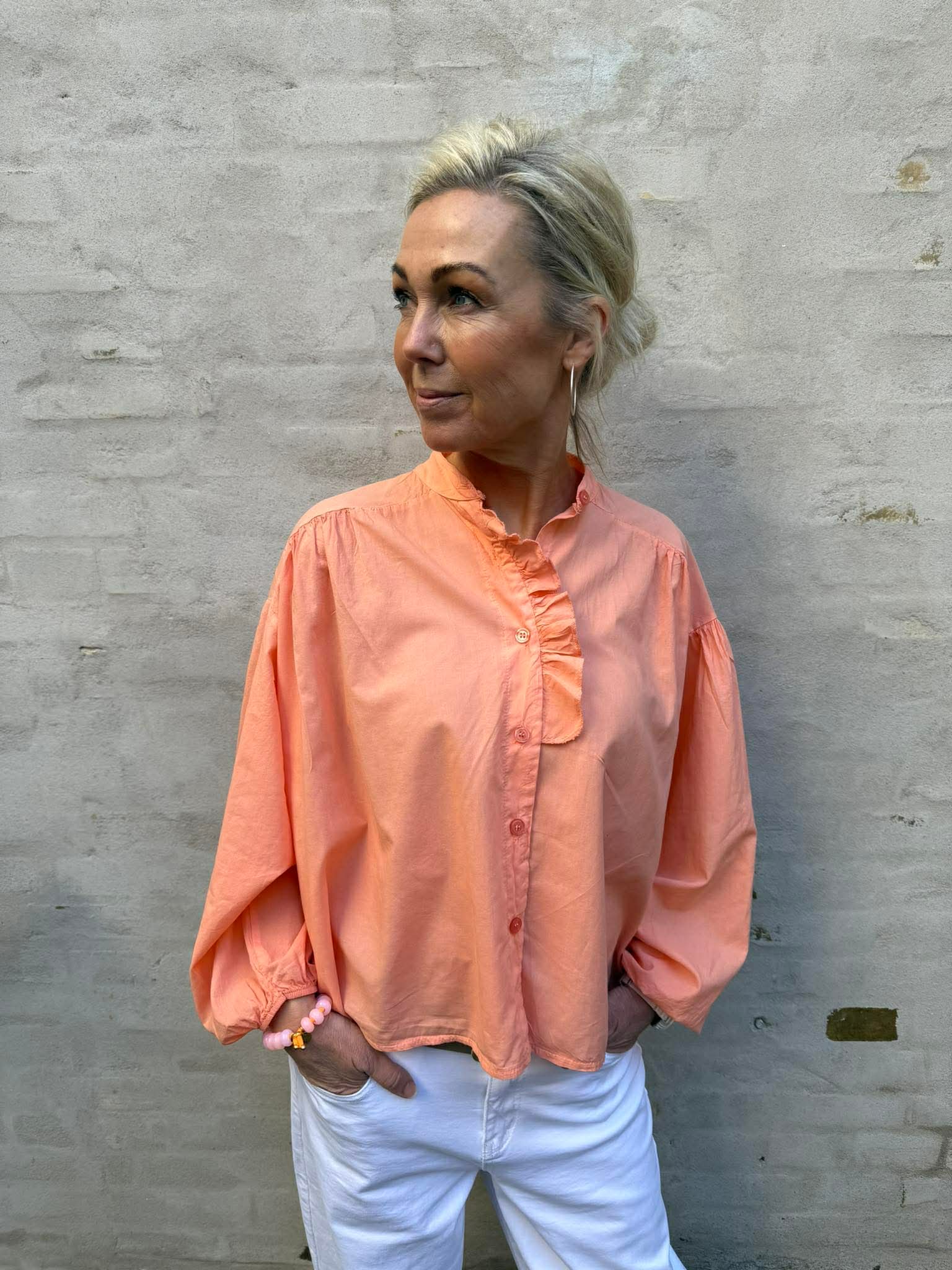 FÖRORDER-OMG Skjorta - Orange