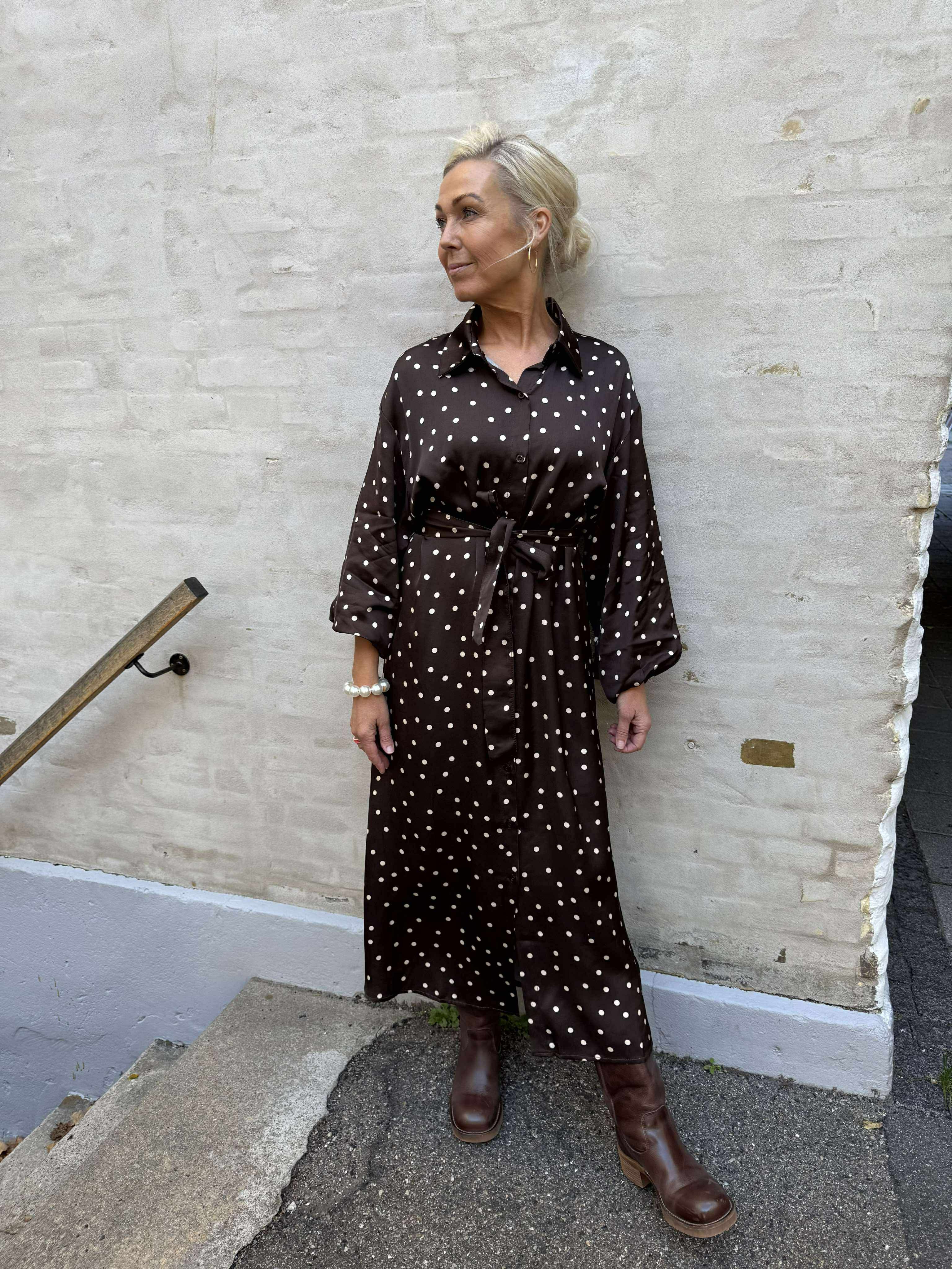 Valery Dress - Coffee