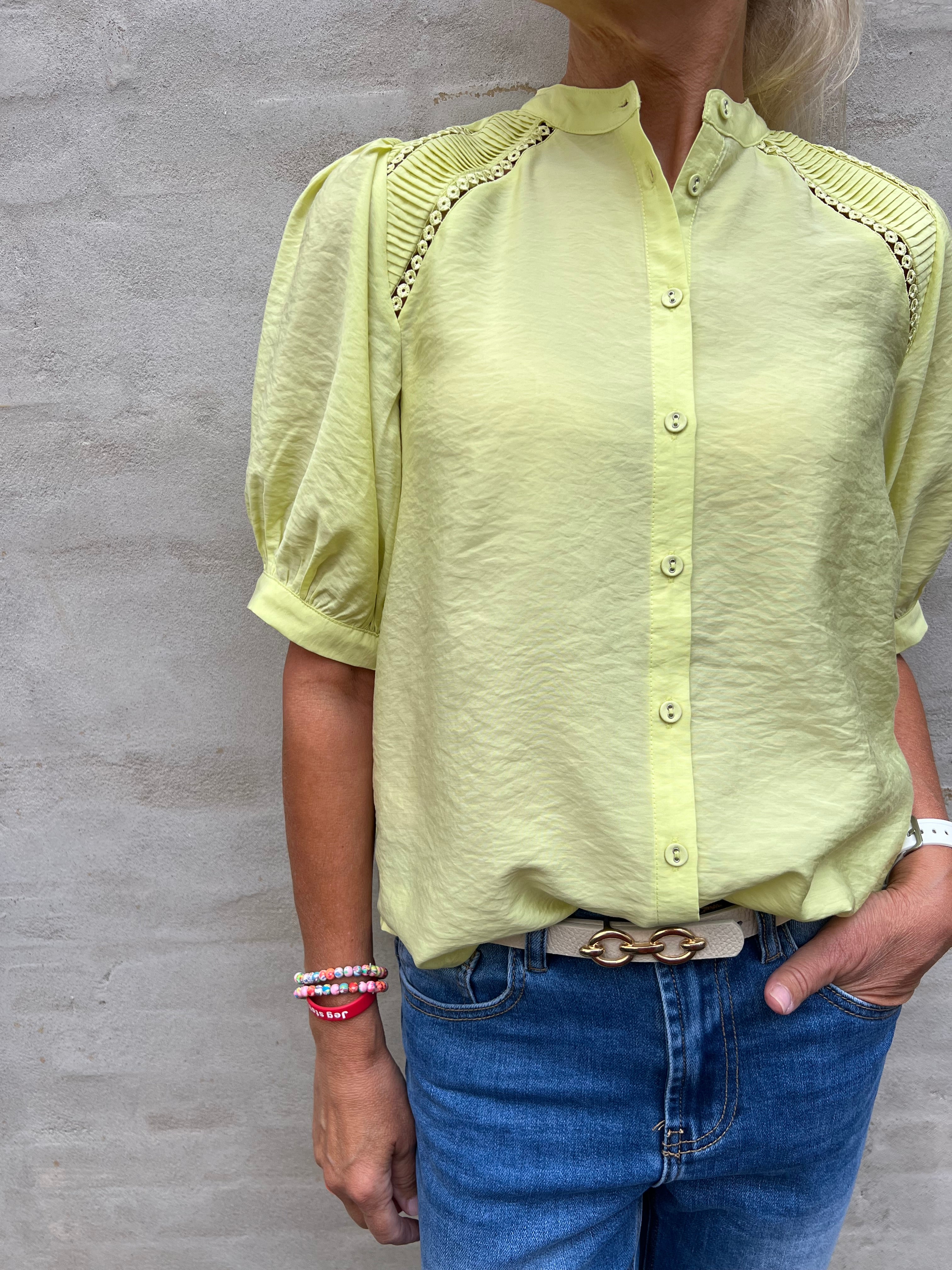 Callum Pintruck Shirt - Citrus