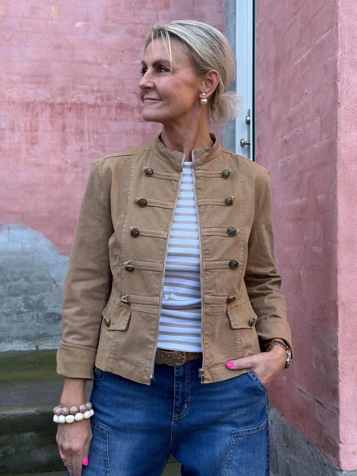 Baldoni Jacket - Camel