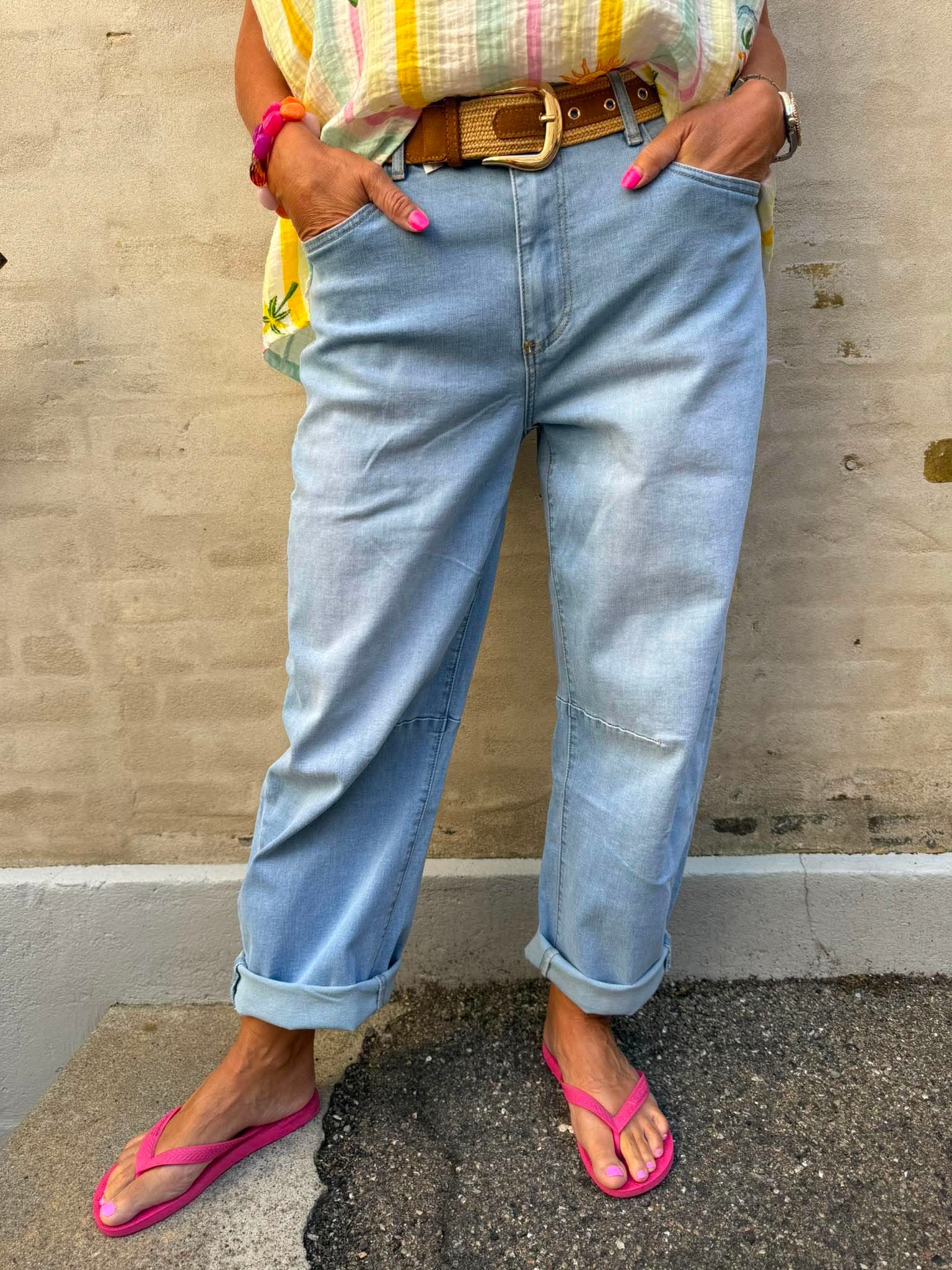 Fanny Jeans - Ljusblå