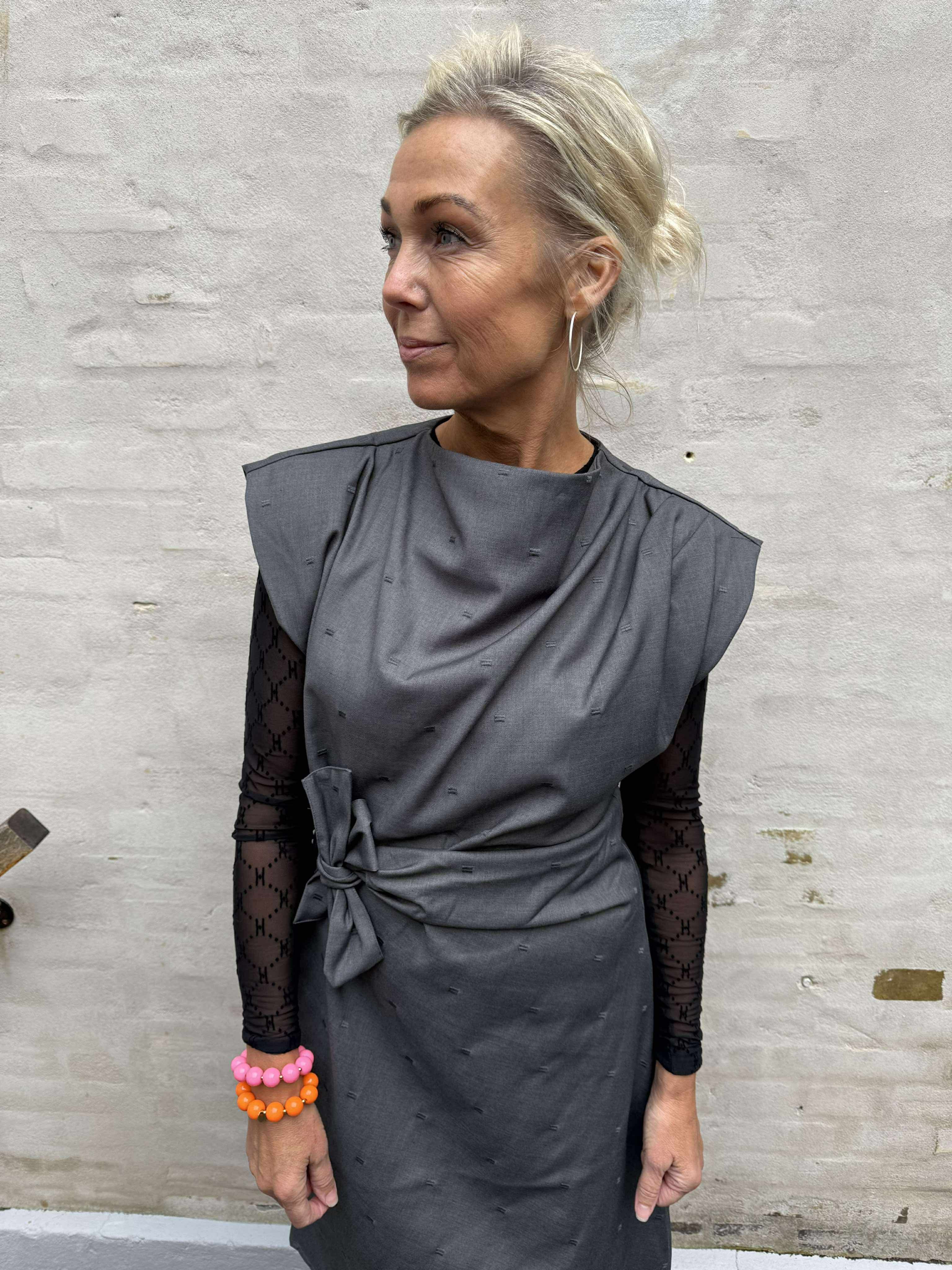 SagaCC Dress - Mid Grey