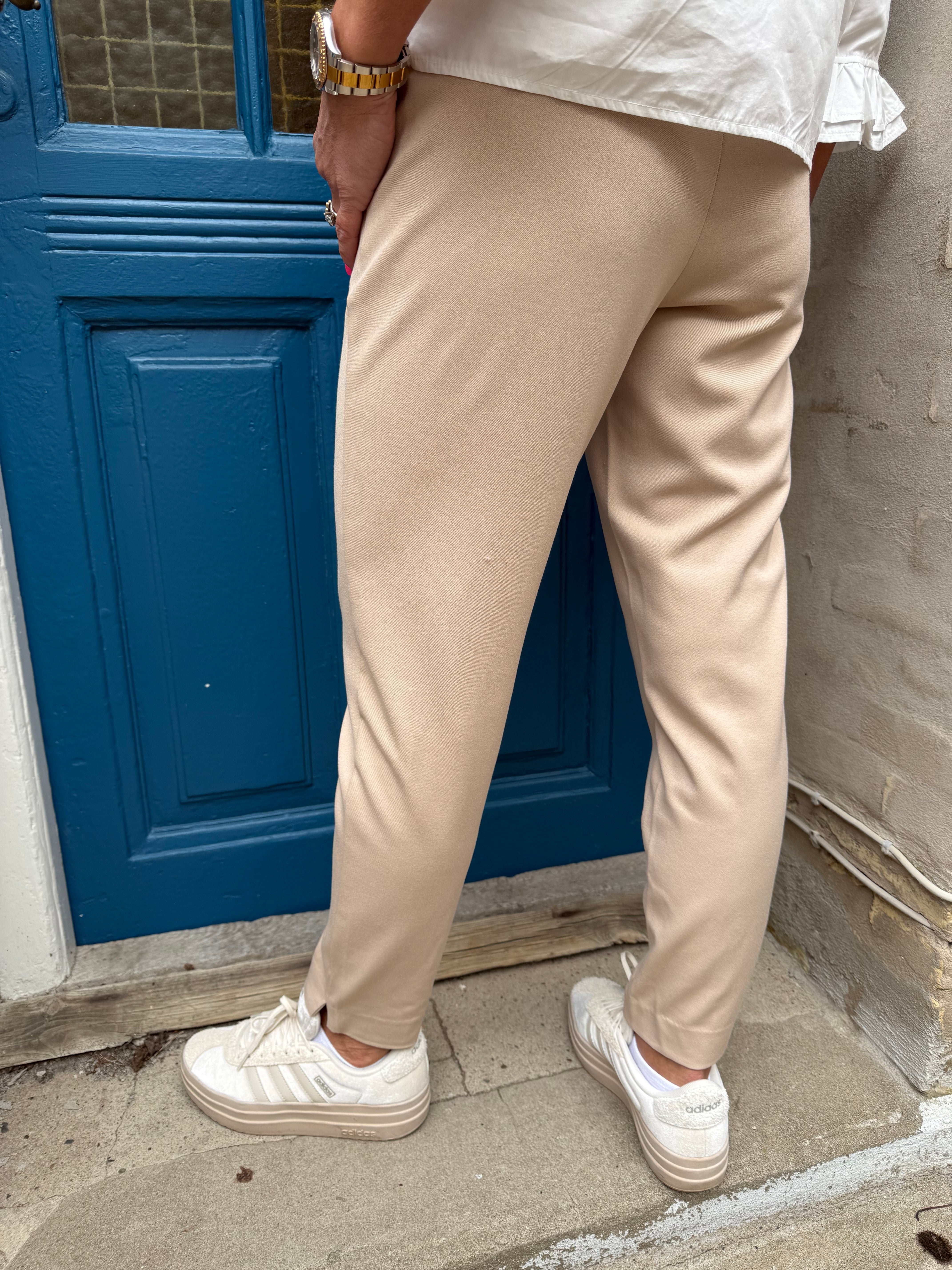 Lisa SLIM Pant - Humus