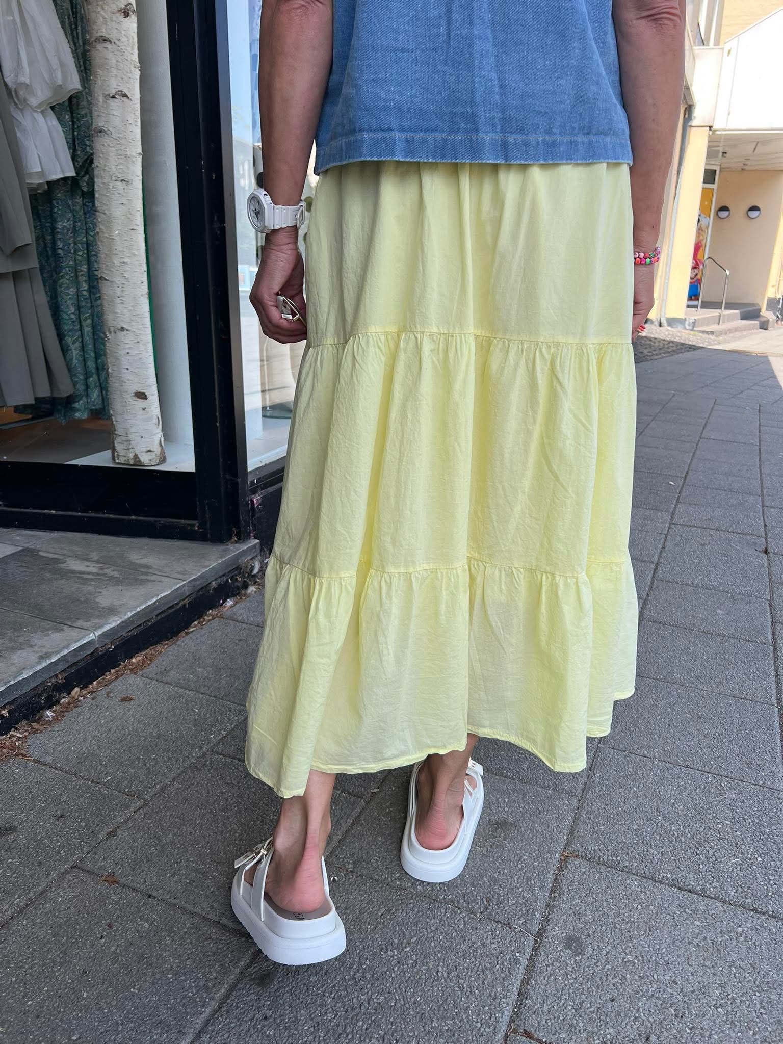 Summer Vibe Skirt - Yellow