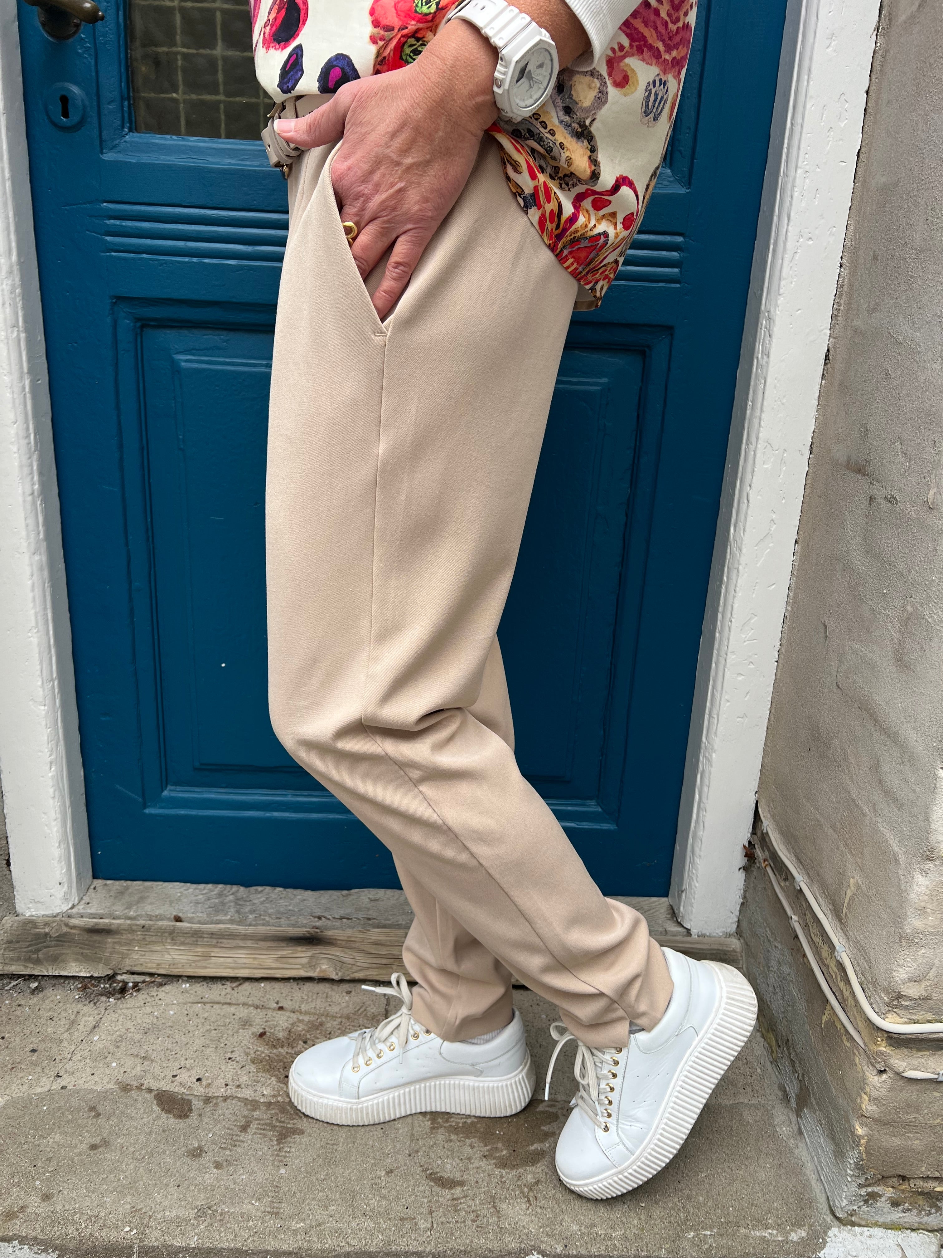 Lisa SLIM Pant - Humus