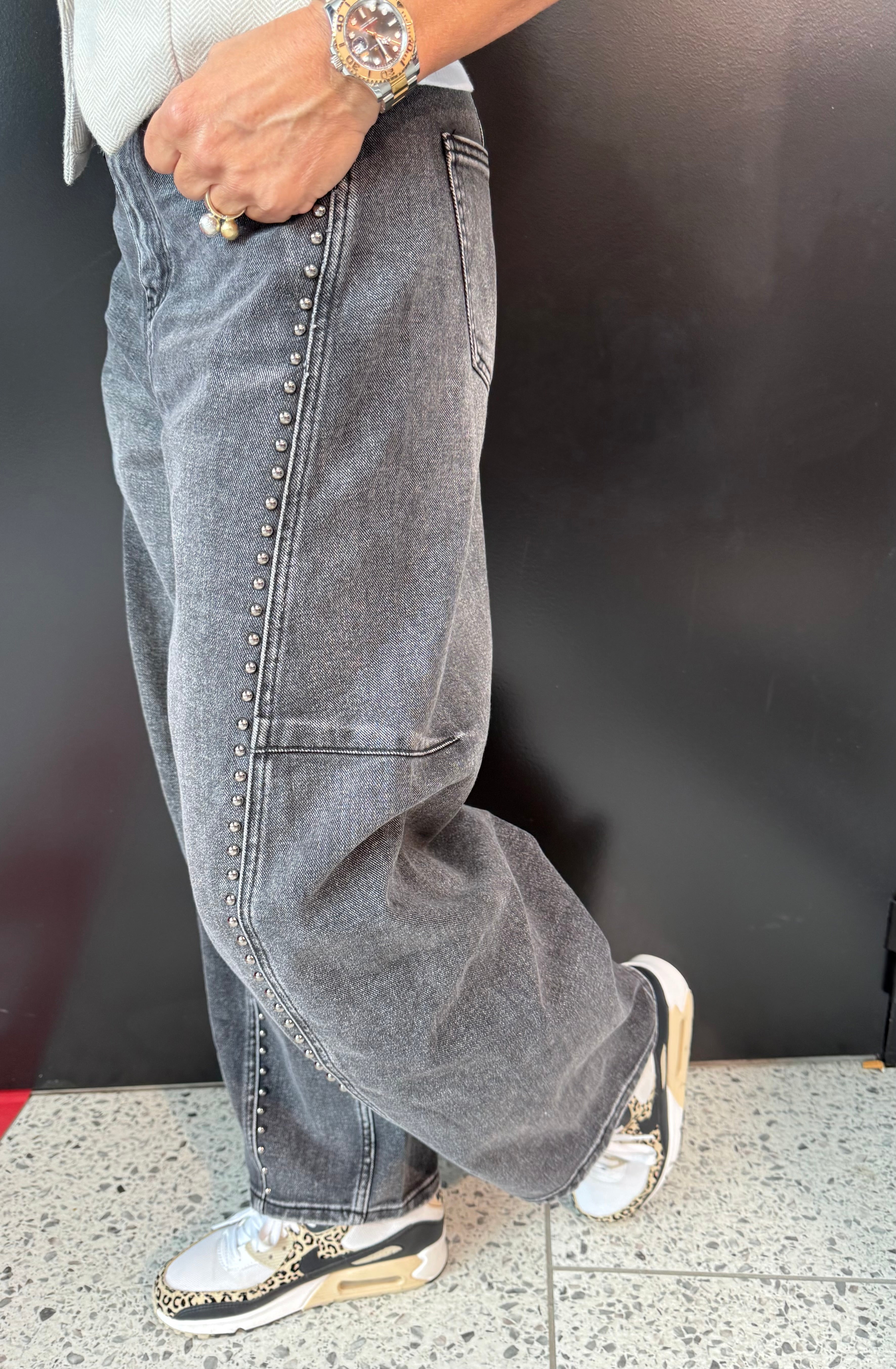 PREORDER-Ingebord Jeans - Grey