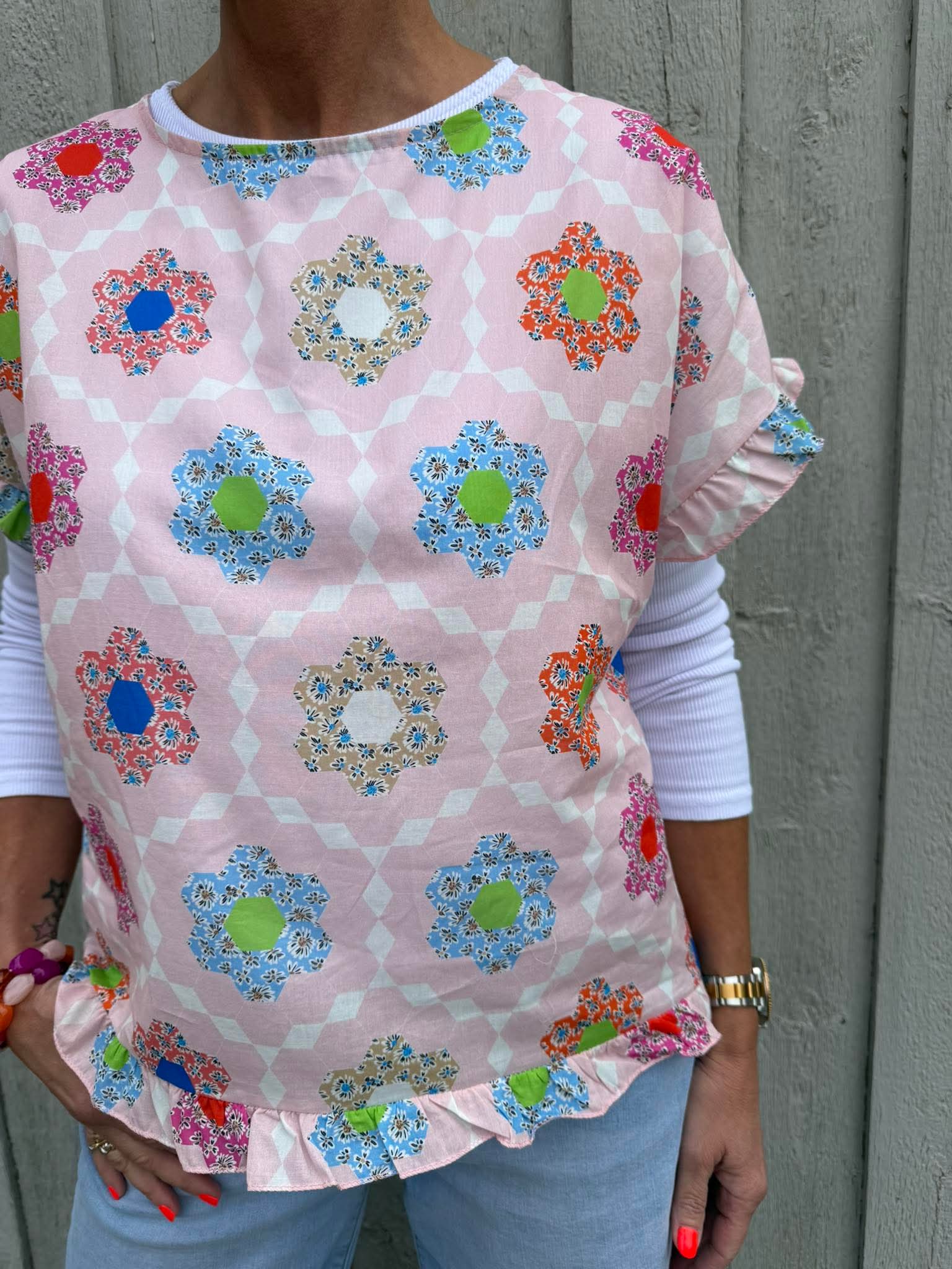 Kasimira Top - Rose
