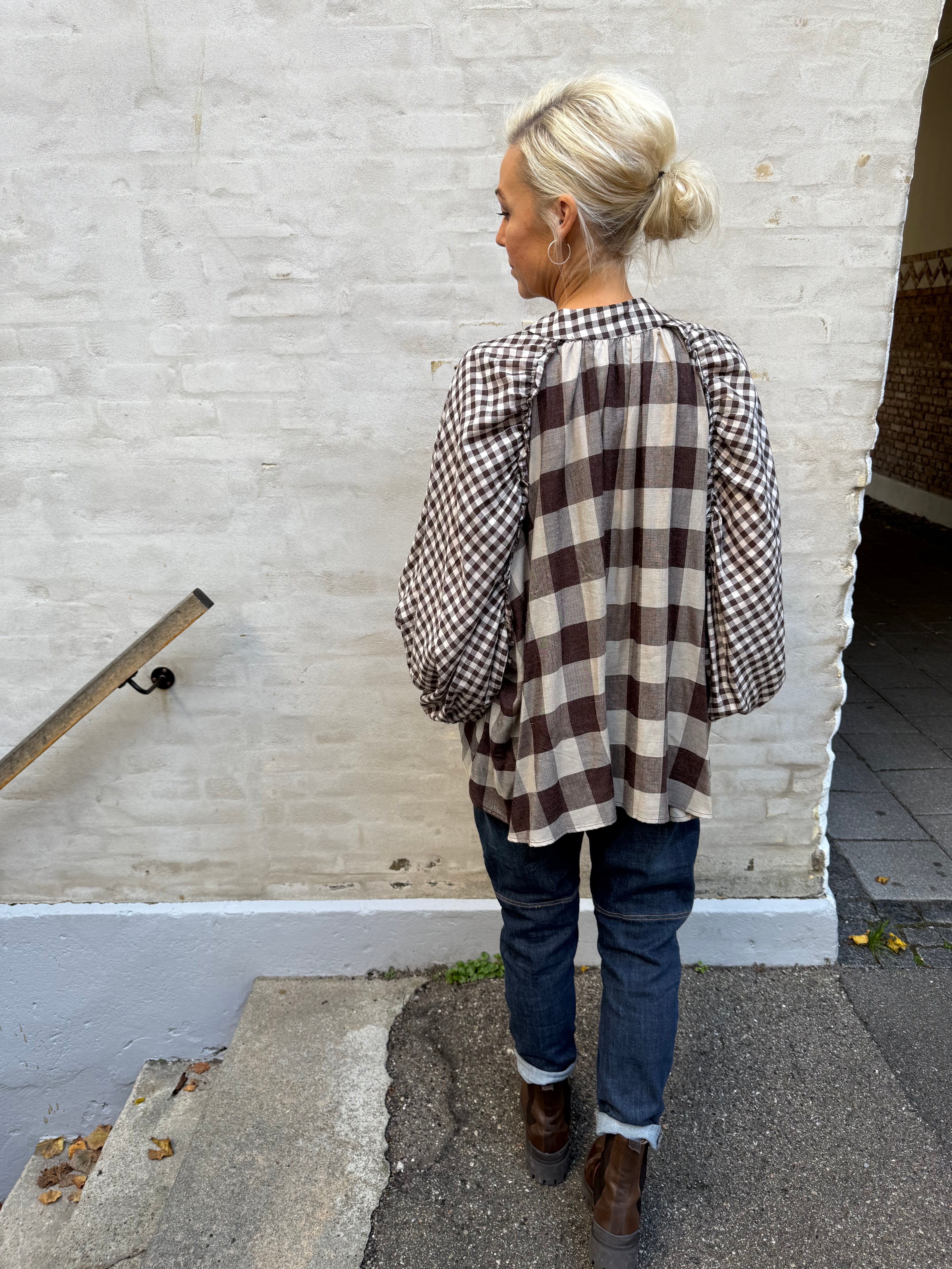 Camica Shirt - Brown Check