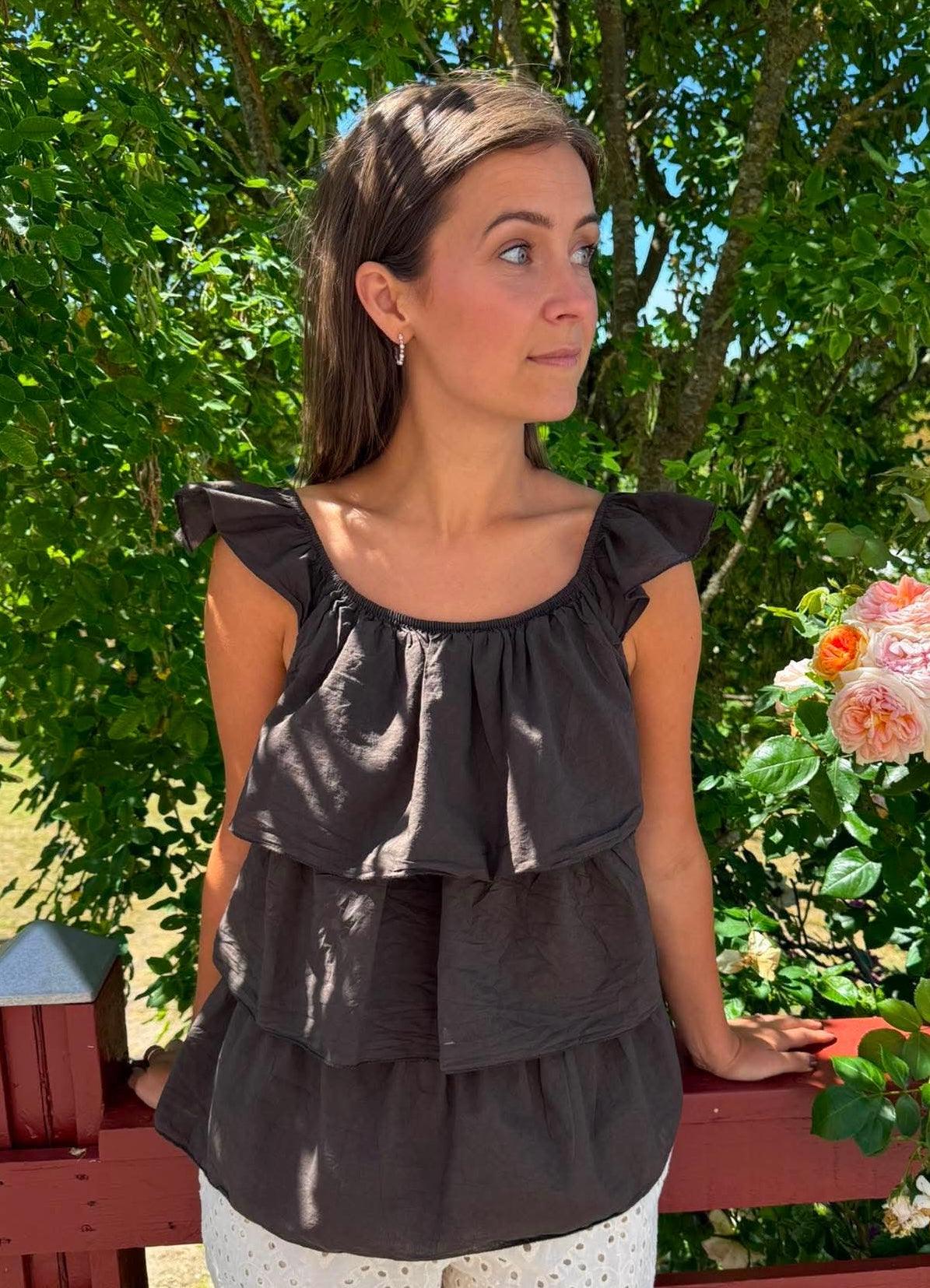 Soffy Top - Dark Brown