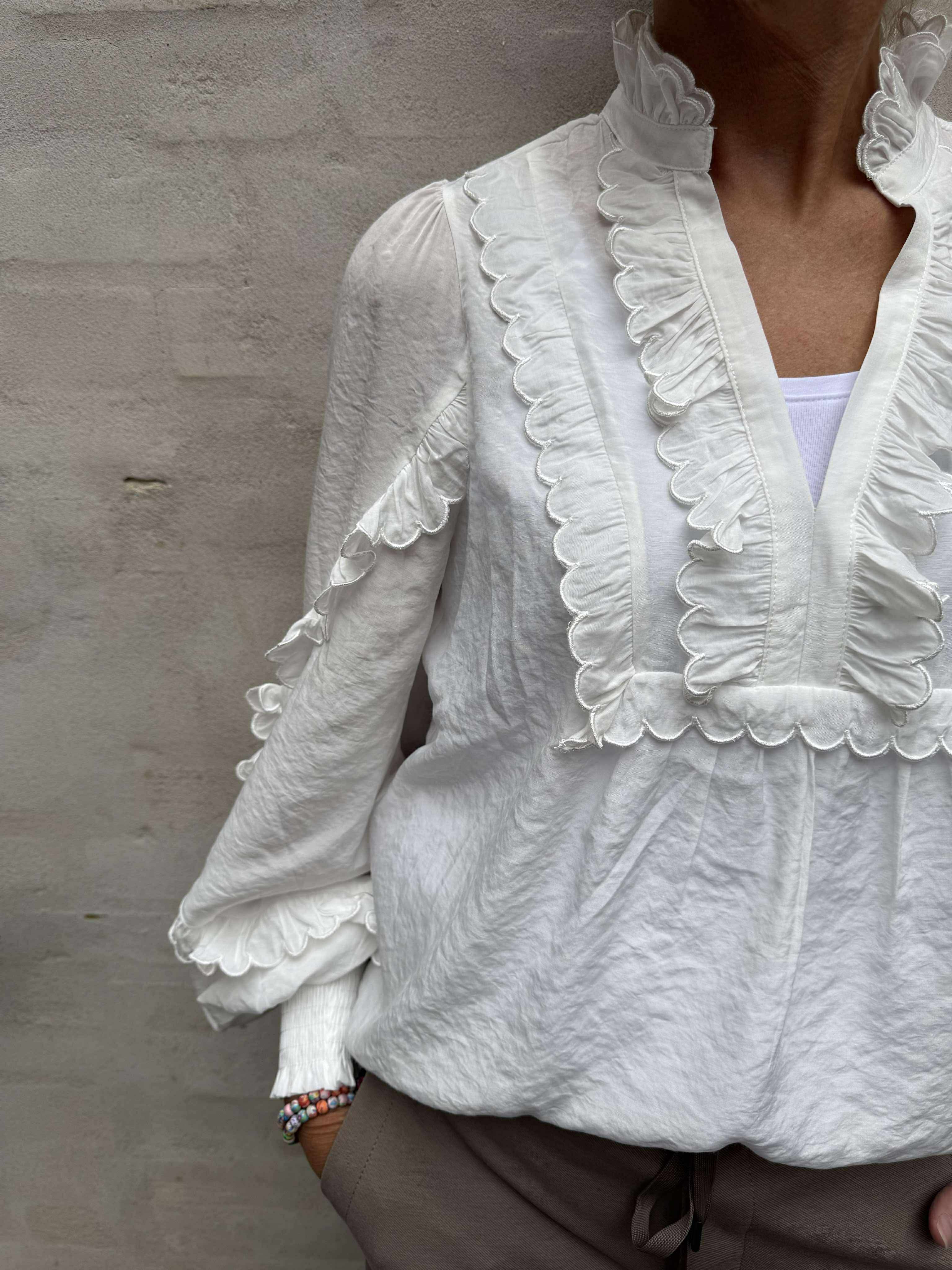 NanaGO Blouse - Off-White