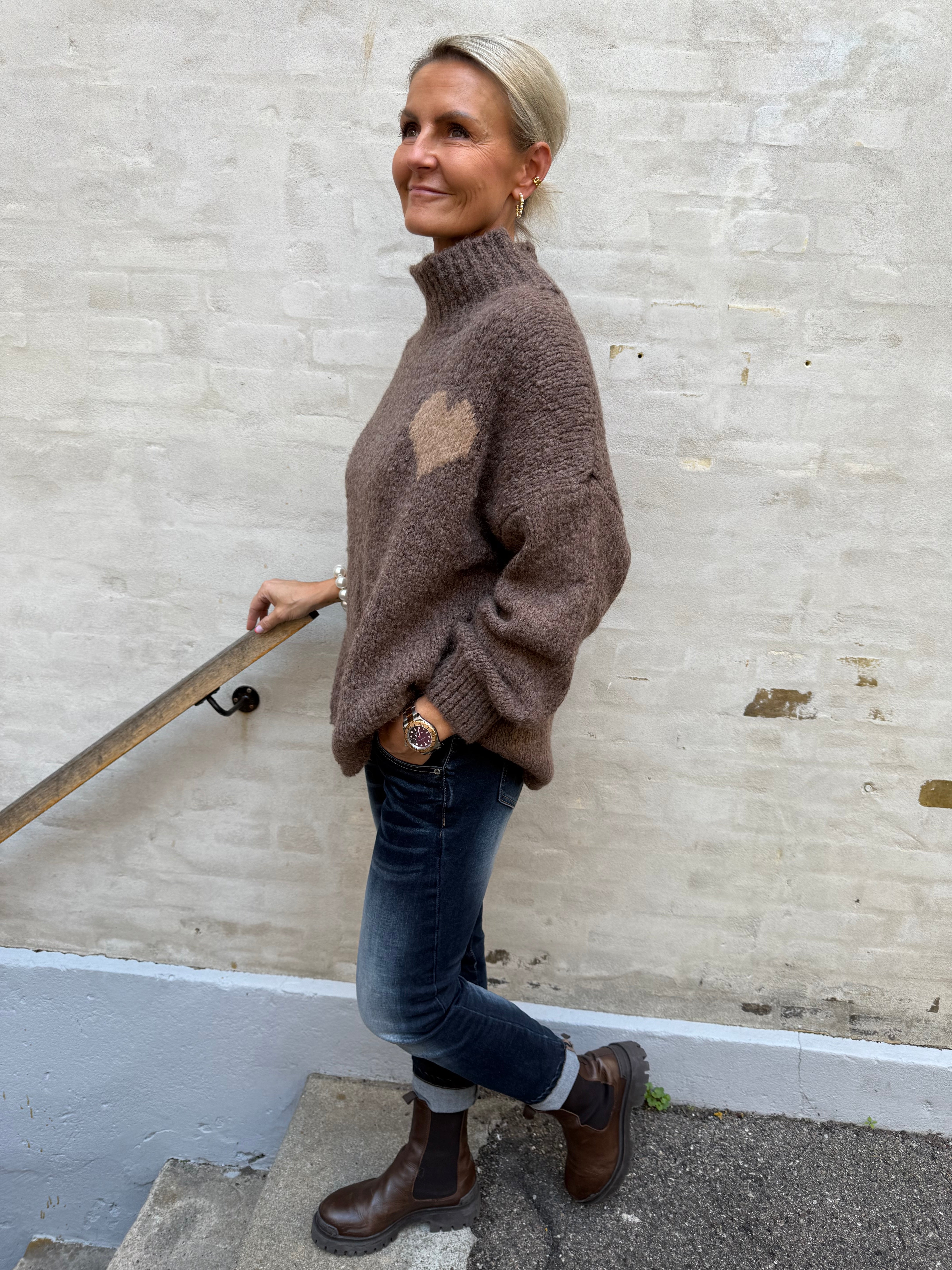 Cedar Knit - Fango/Light Camel