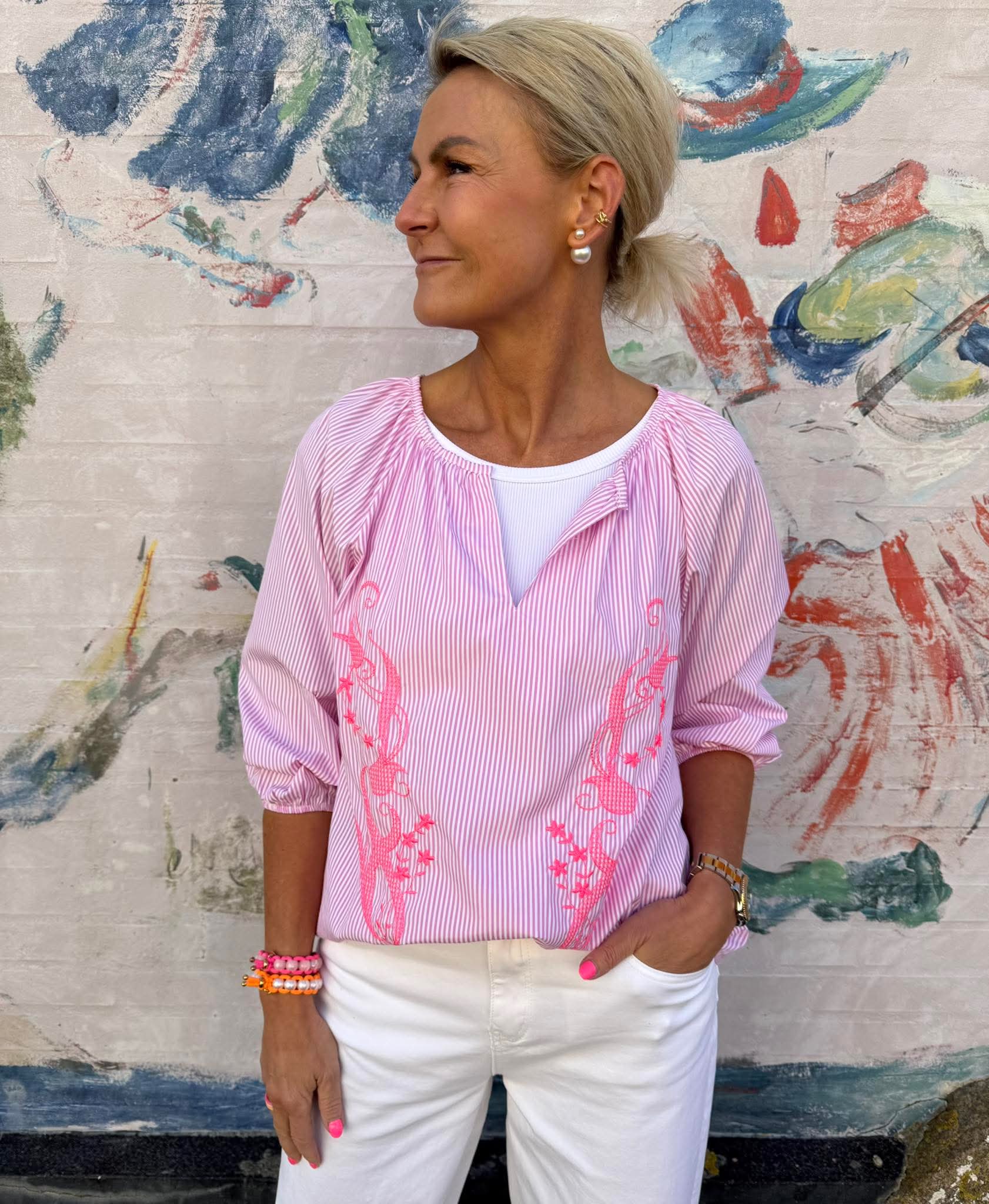 Brooke Blouse - Pink