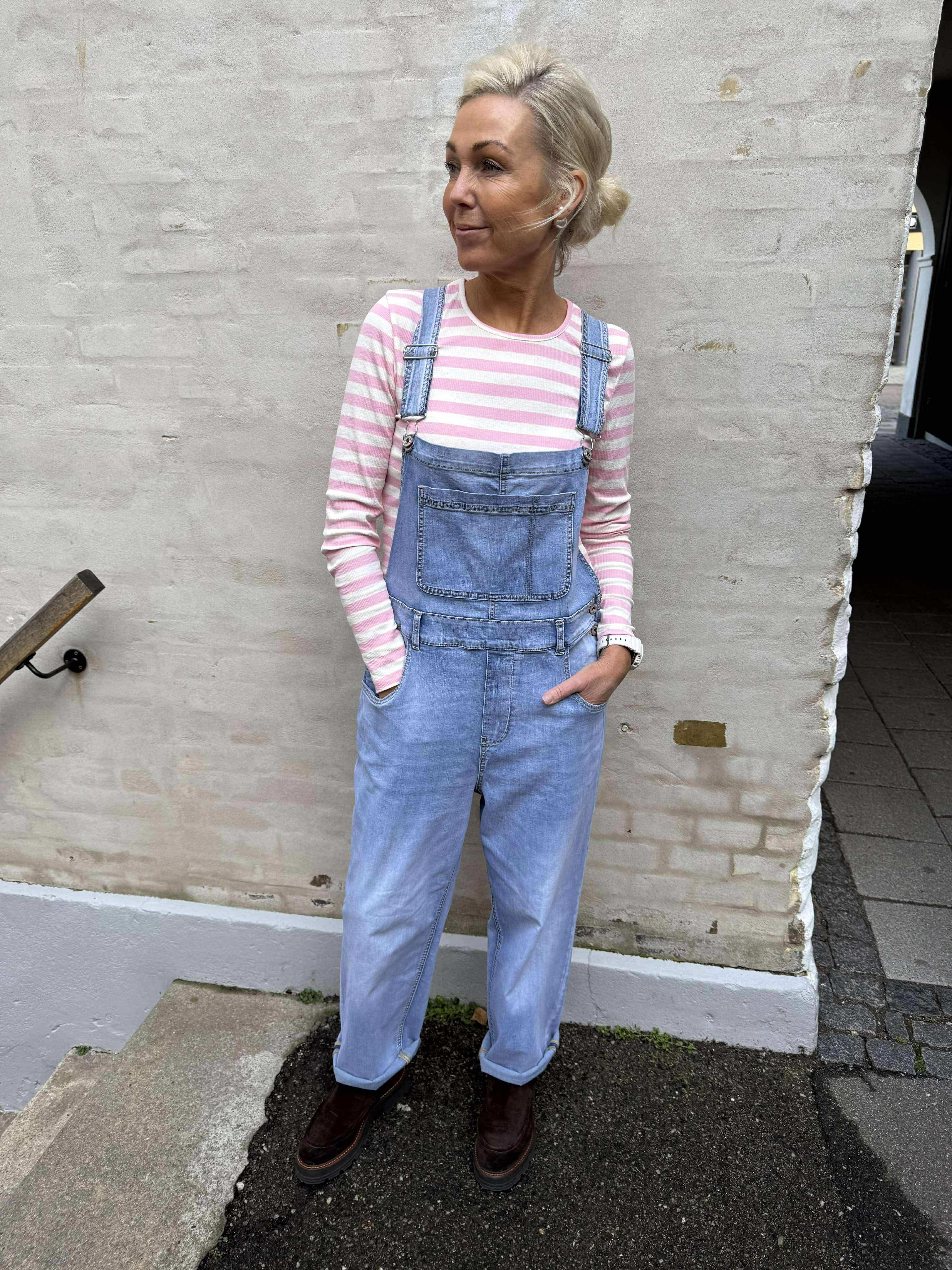PREORDER-Sapo Overalls - Light Denim
