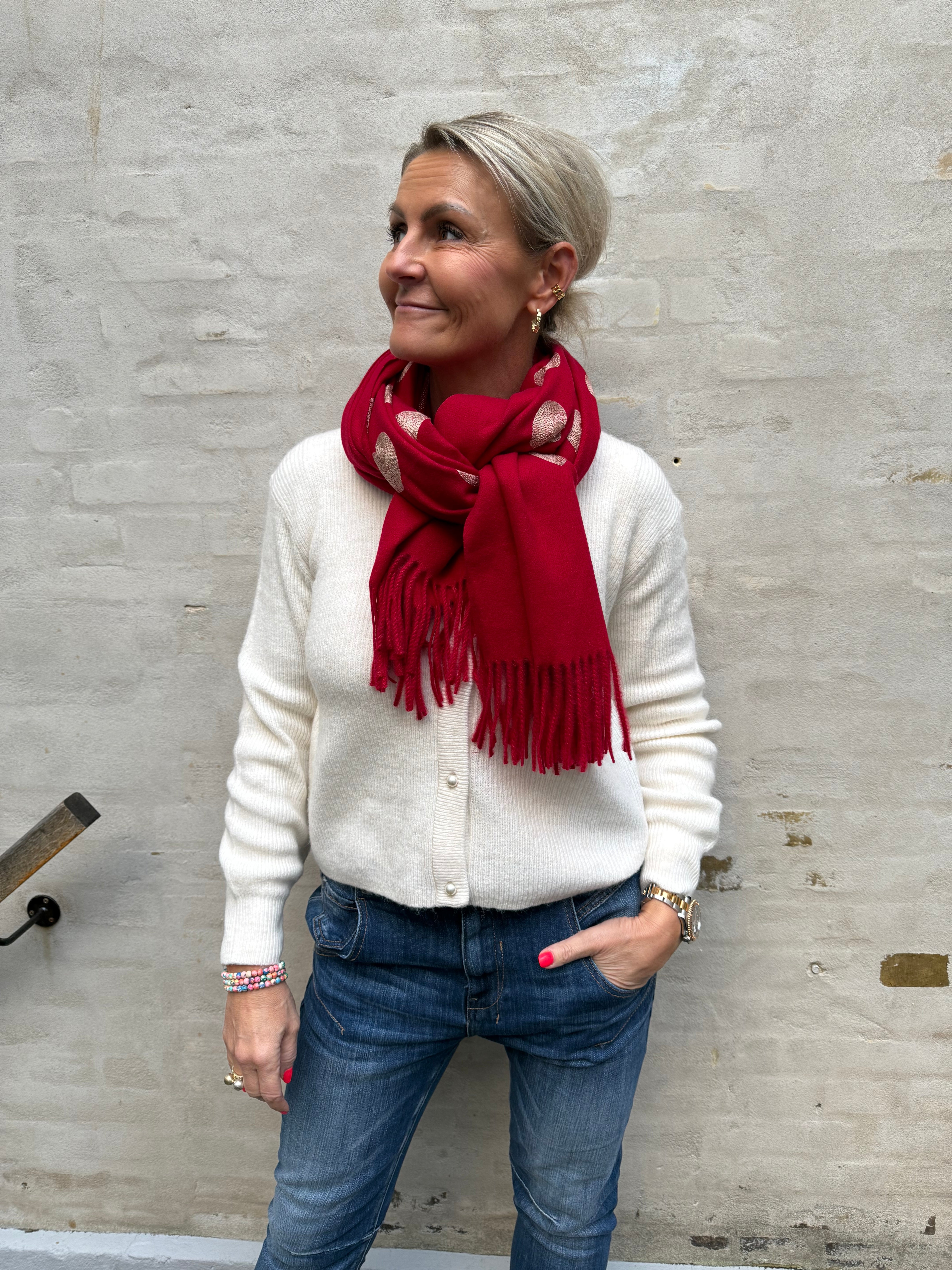 Amore Scarf - Red