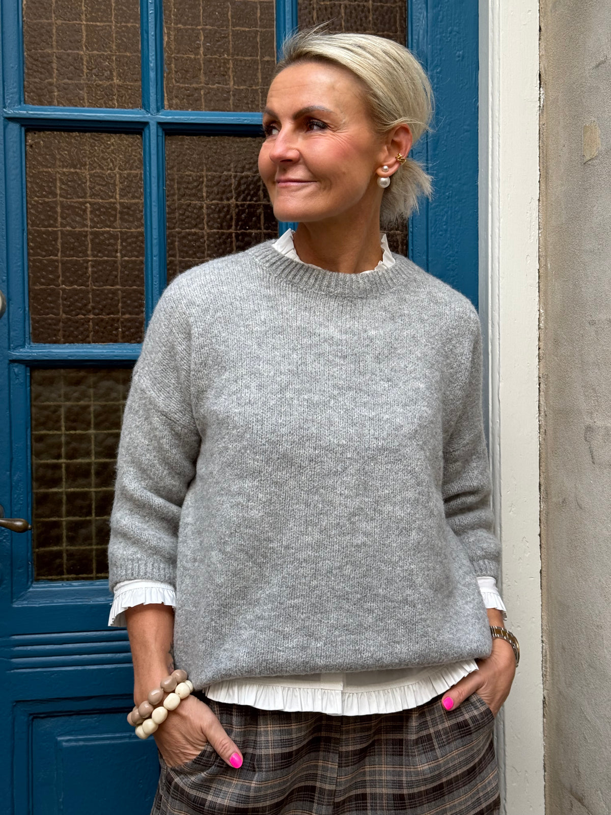 Gracy Knit - Light Grey