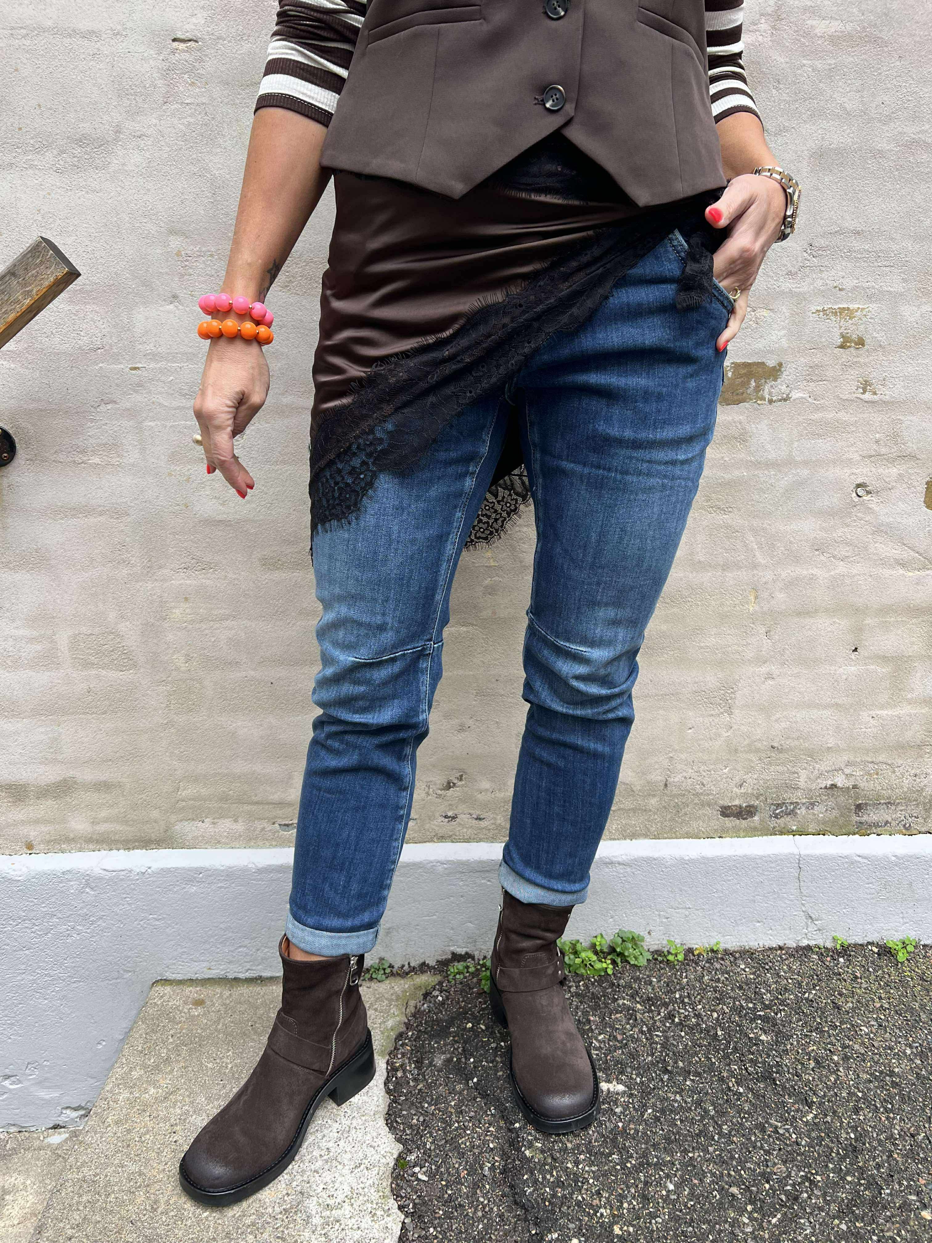 Blonde Tørklæde - Brown