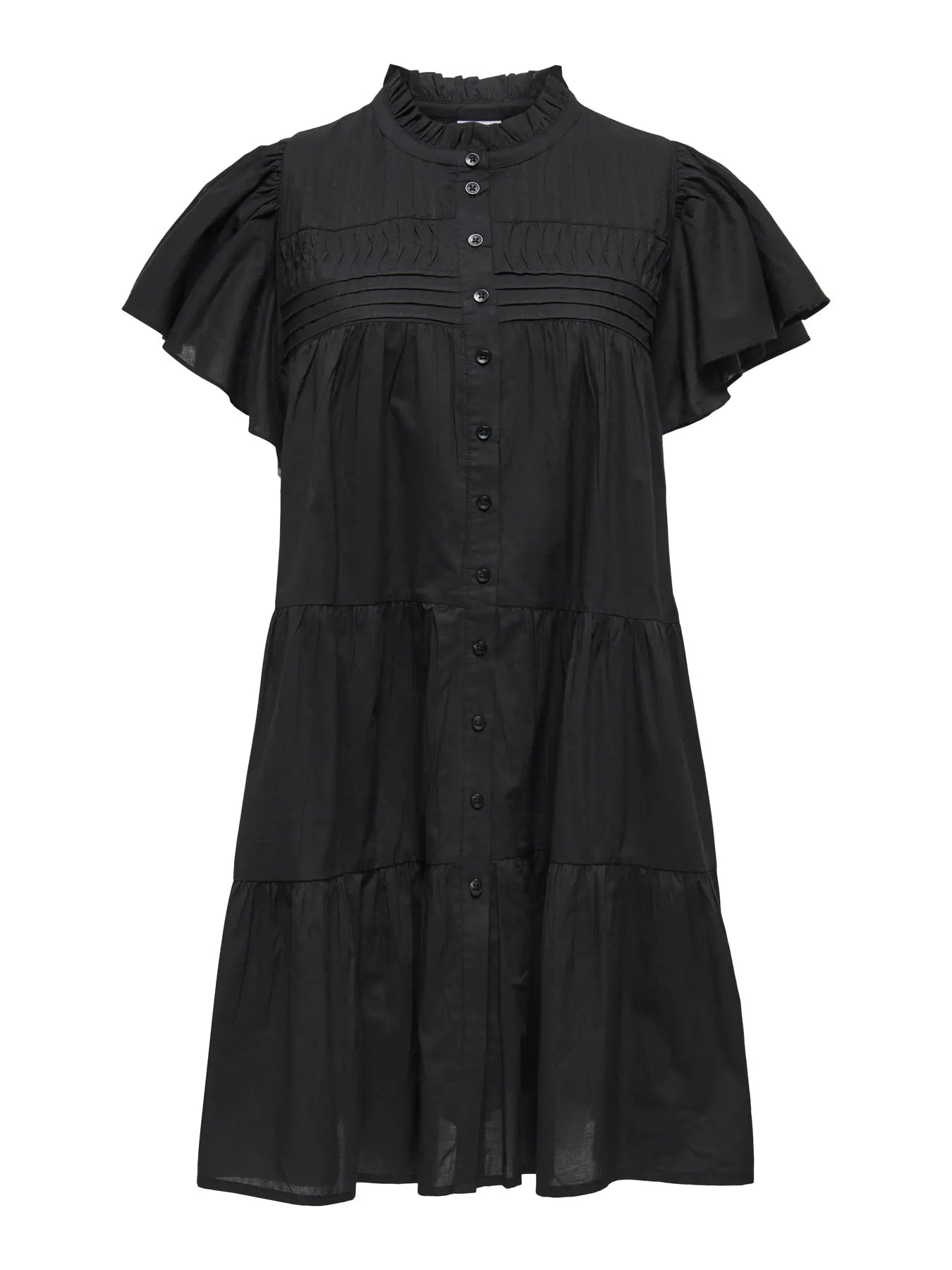 Naya Shirt Dress Black