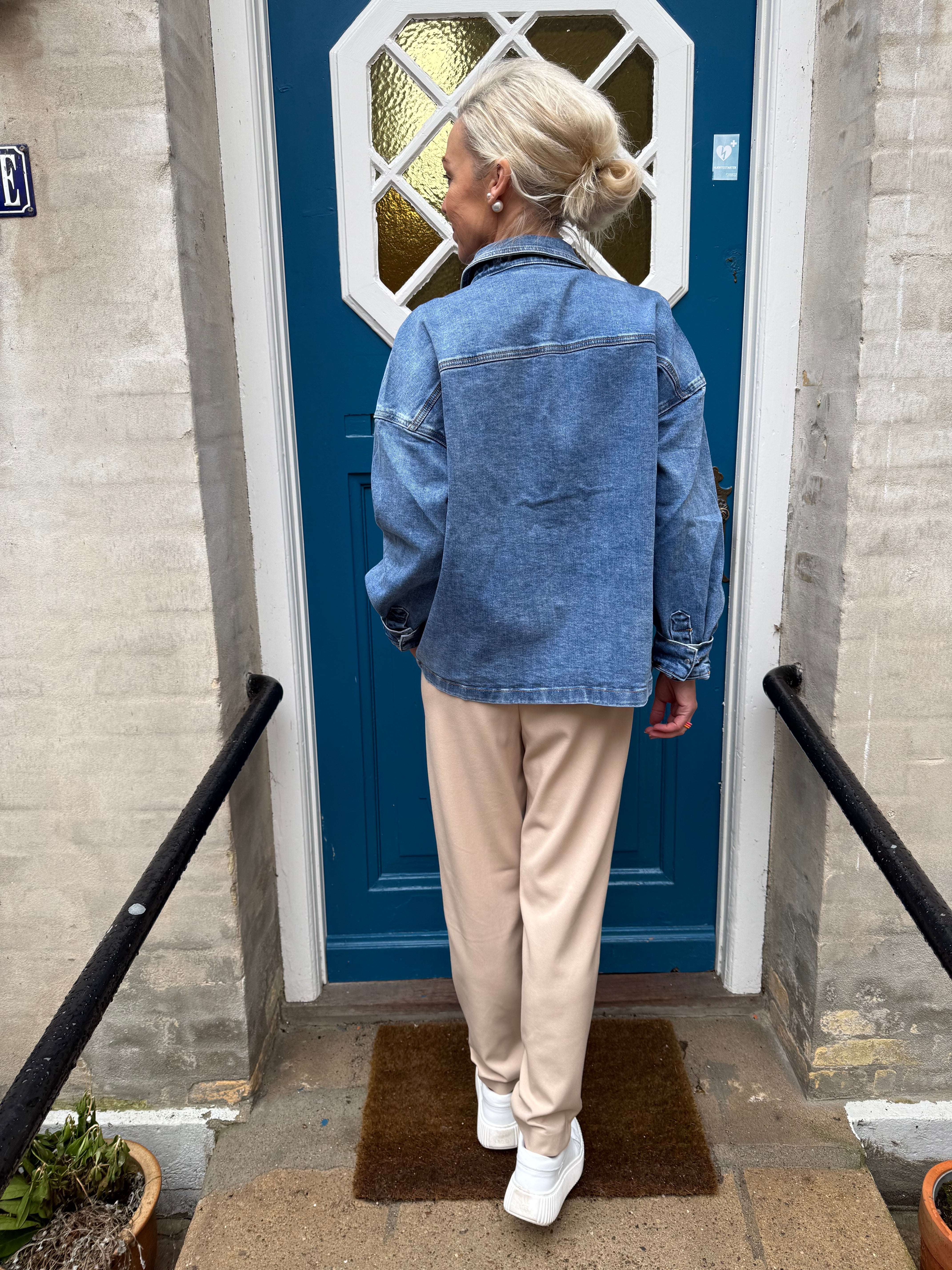 Milja Skjorta - Blå Denim