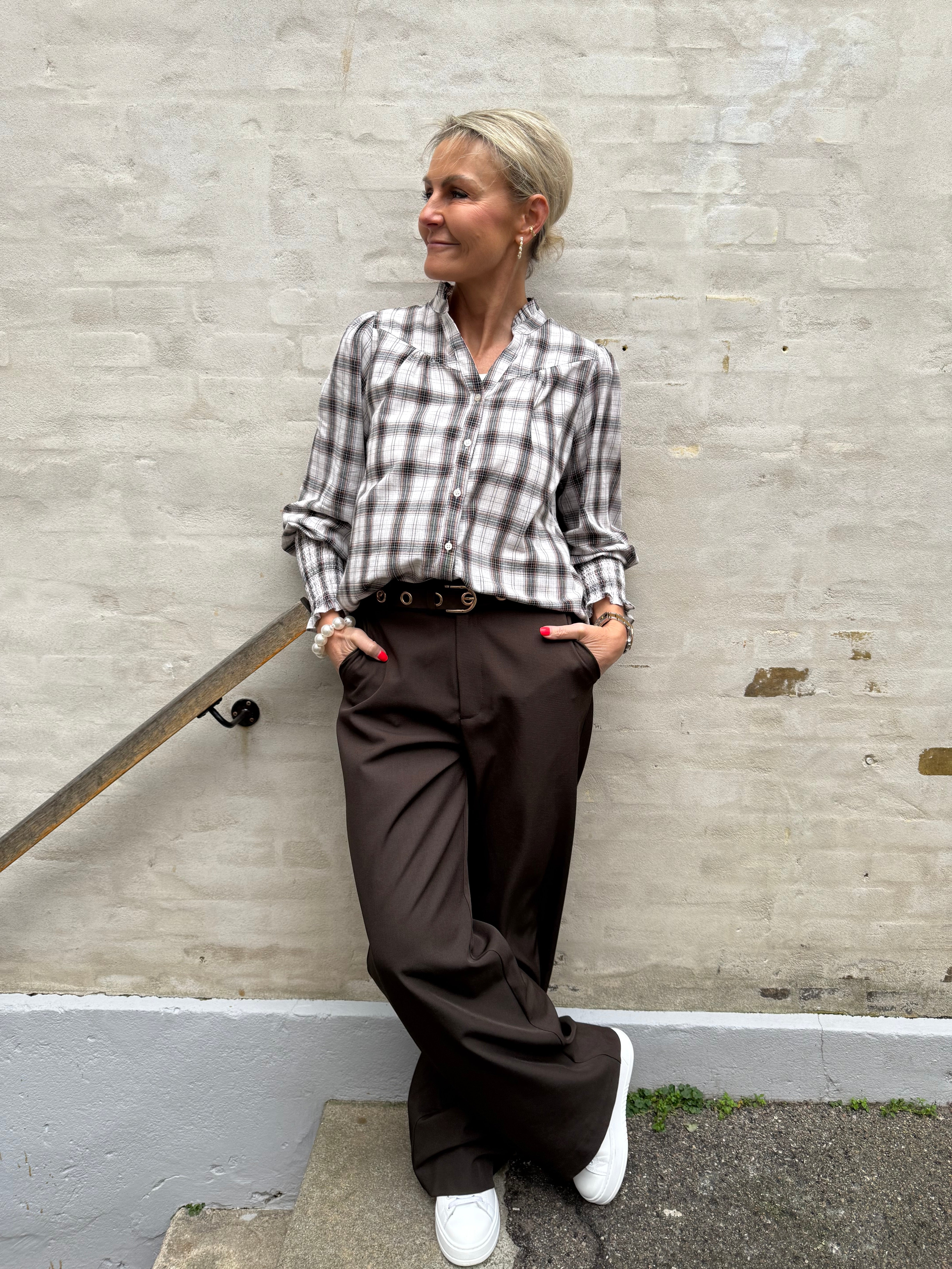 Emmett Structure Pants - Dark Brown