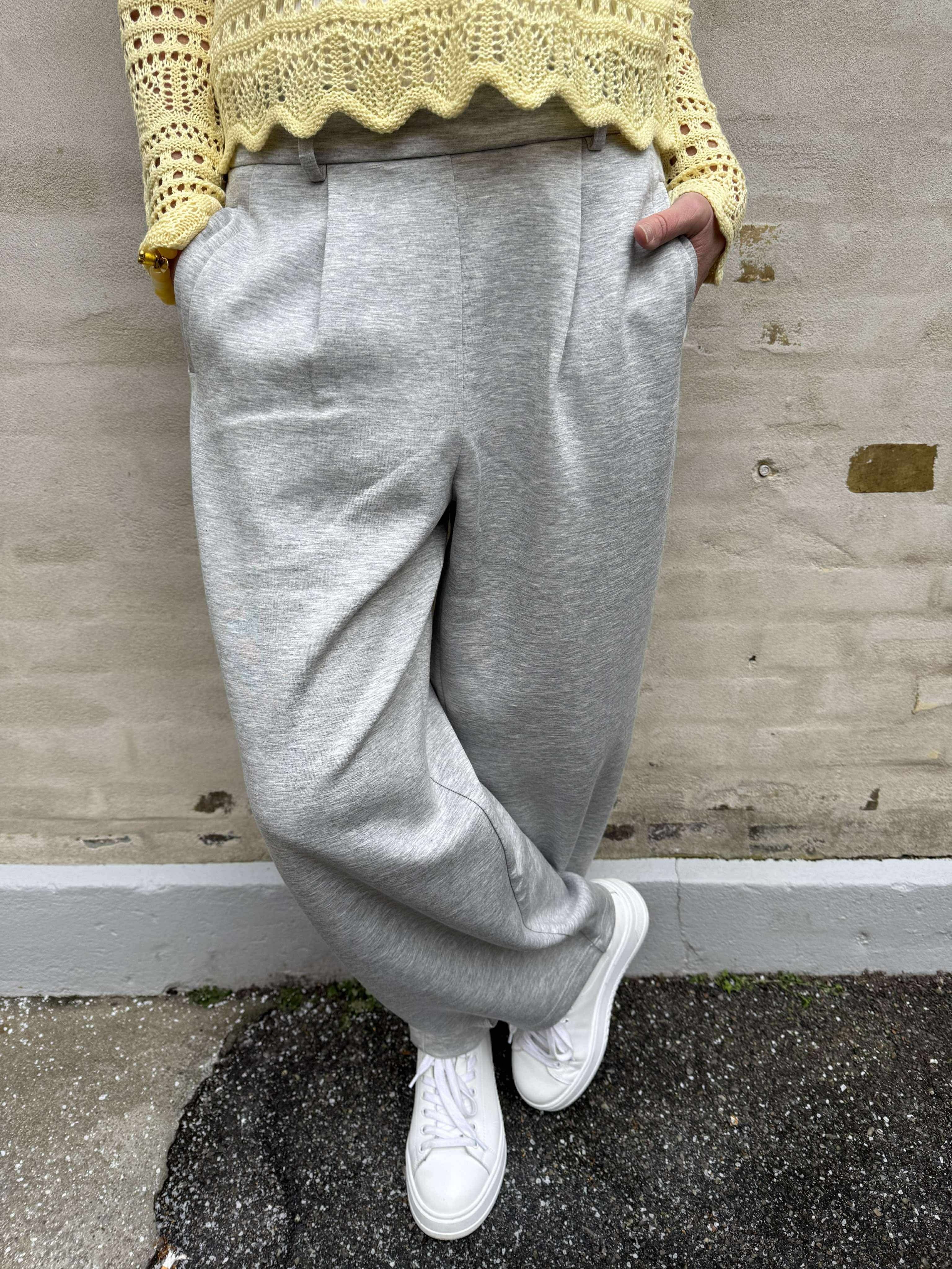 Buka Pants - Light Grey Melange