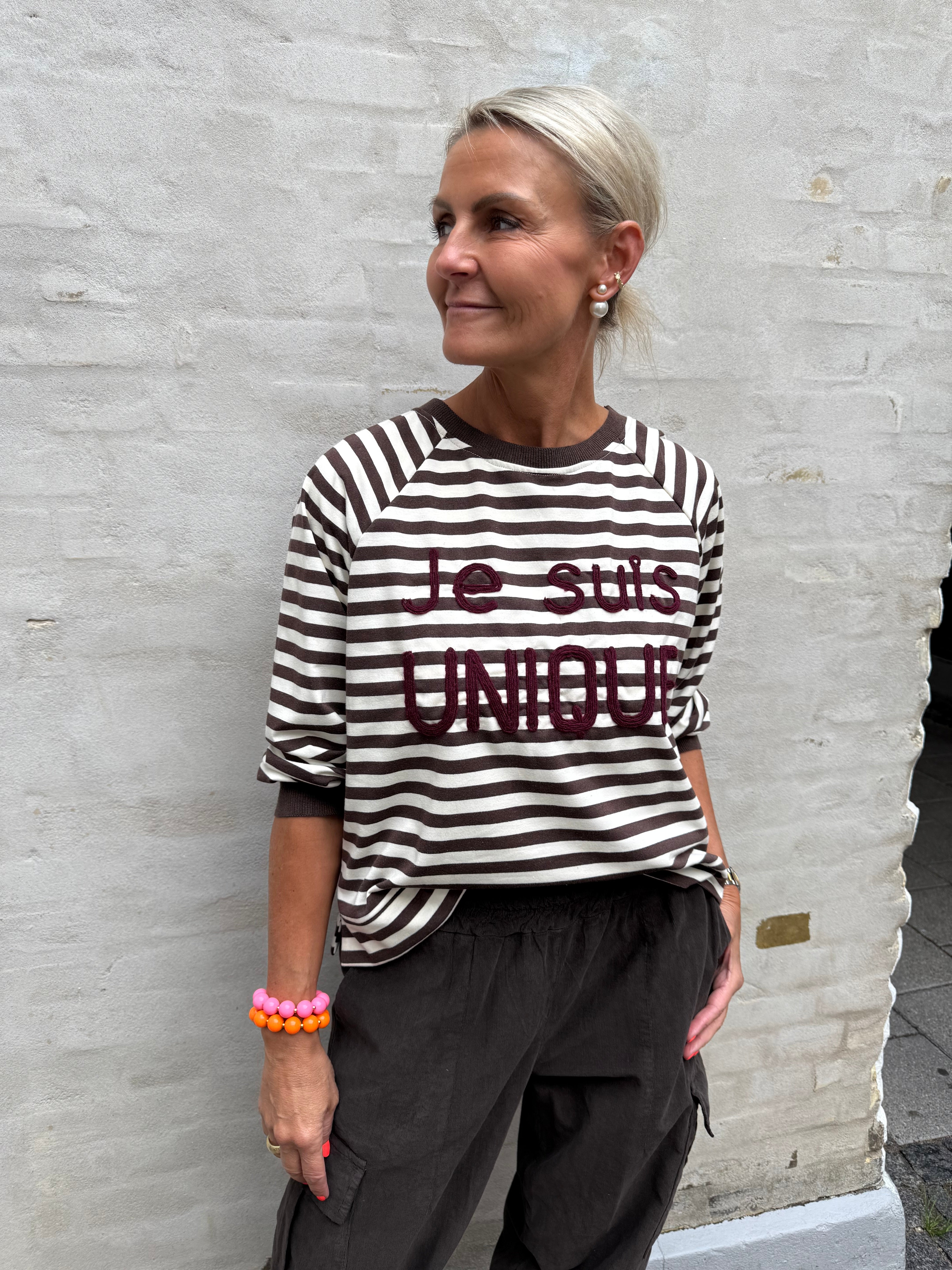 PREORDER-Fenja Sweat - Bordeaux/Moro