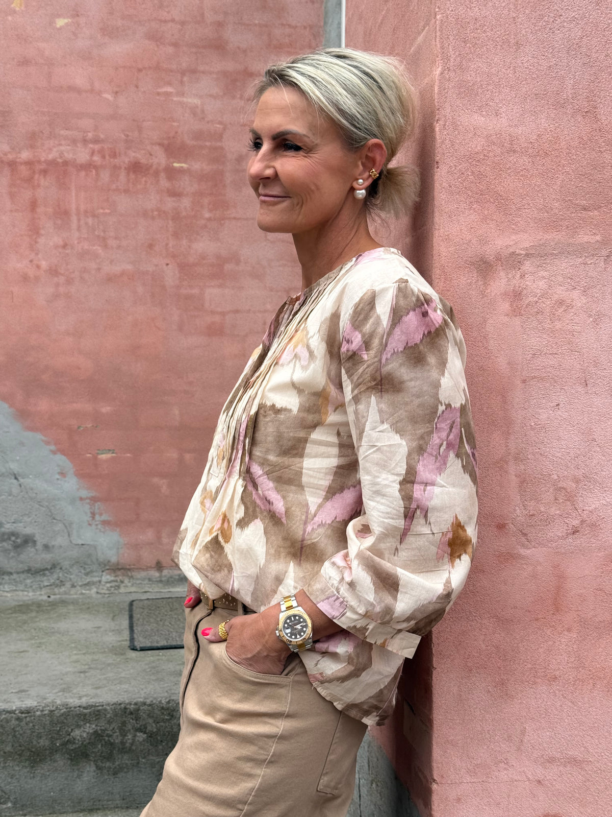 Cosmos Blouse - Beige