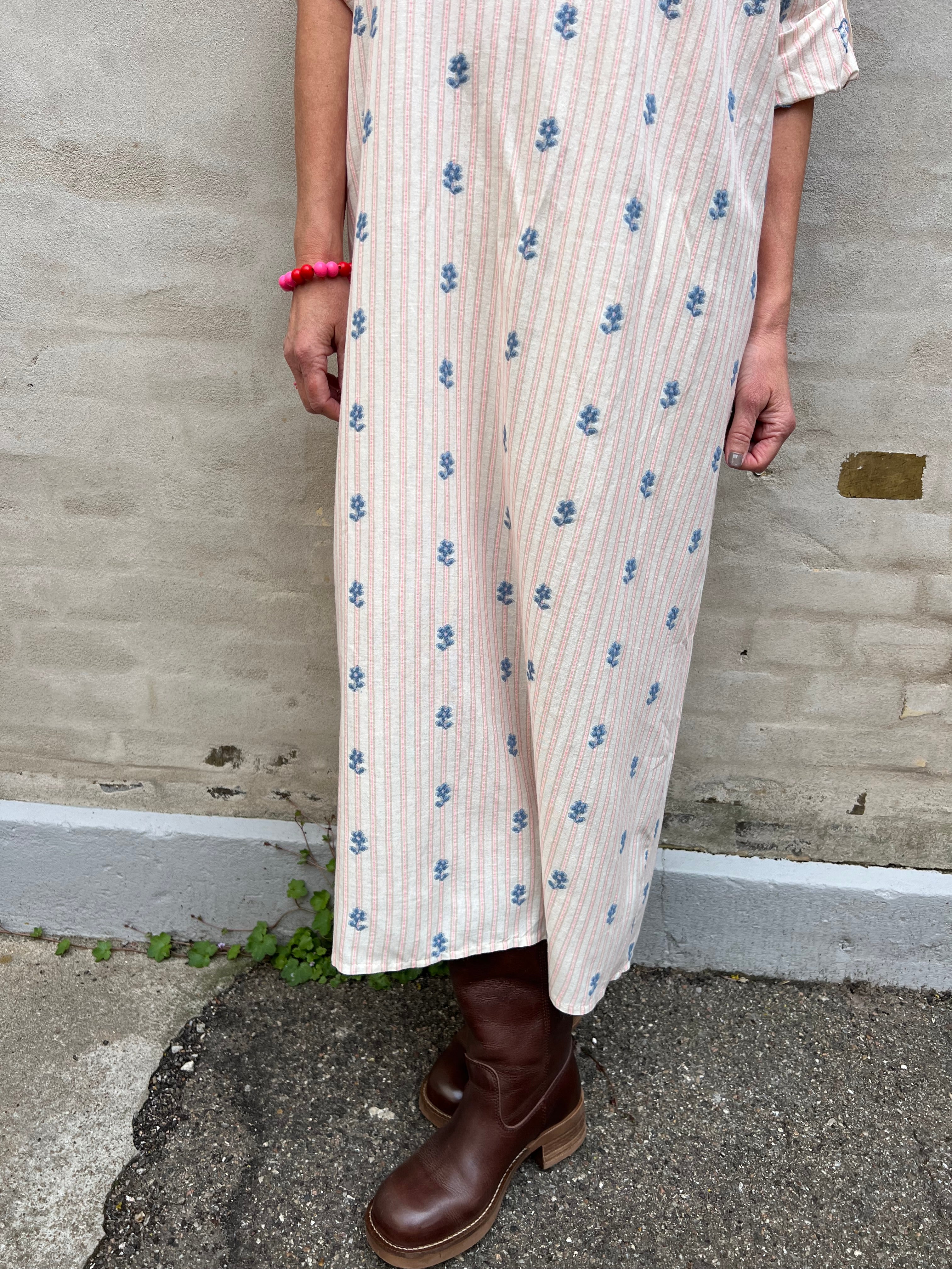 Samira dress celeste