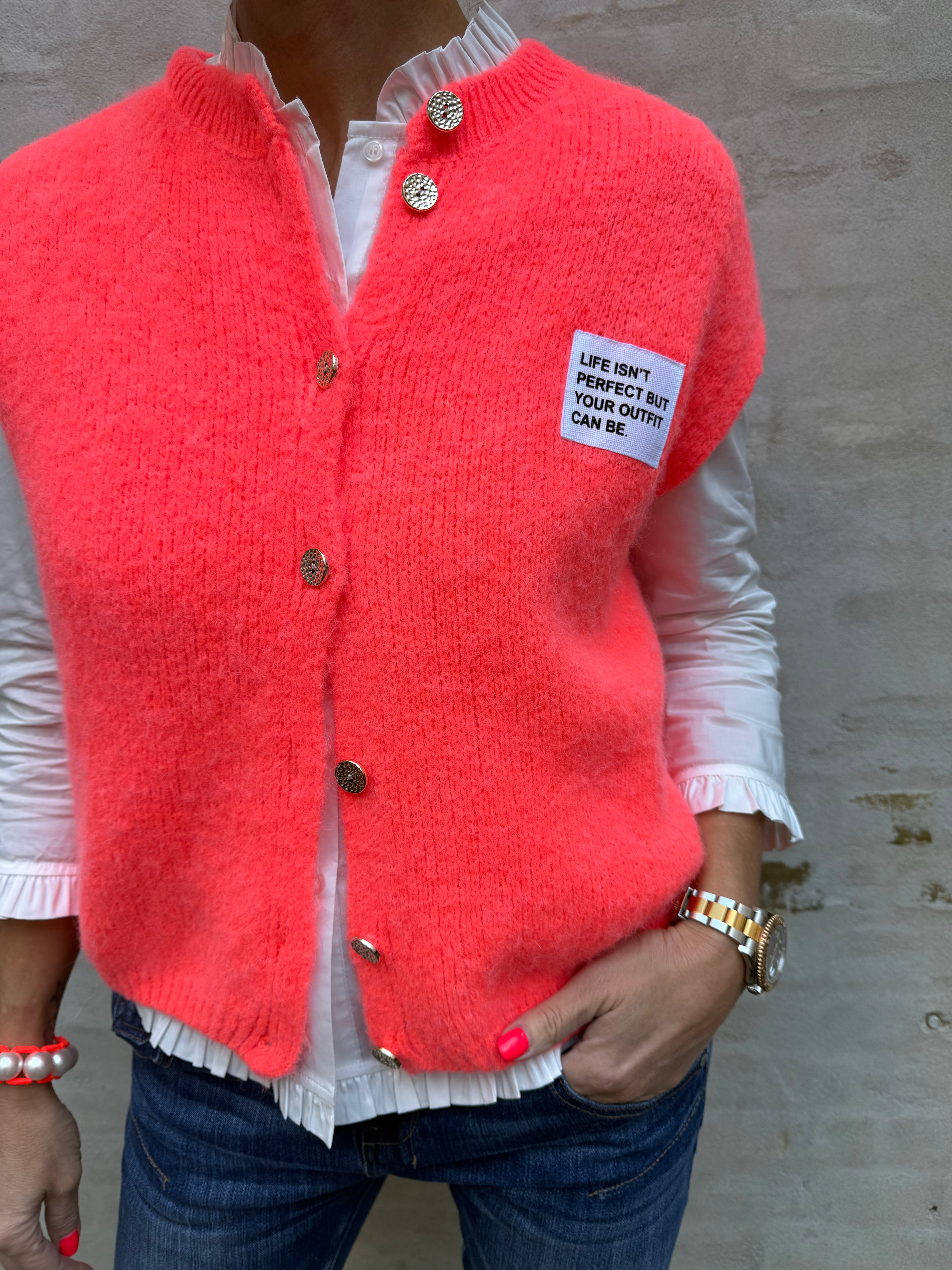 Lala Vest Coral