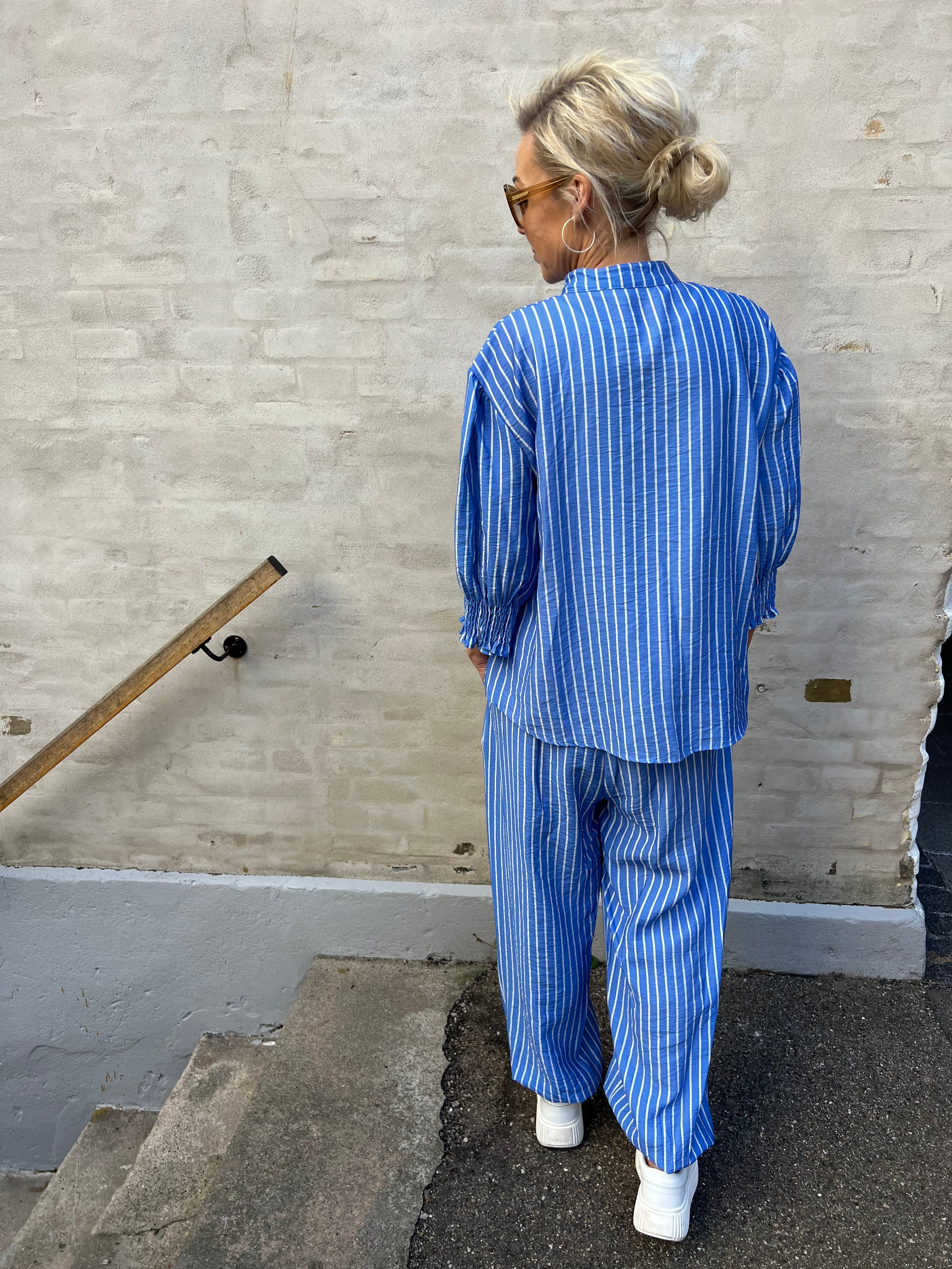 Charlie shirt blue stripe