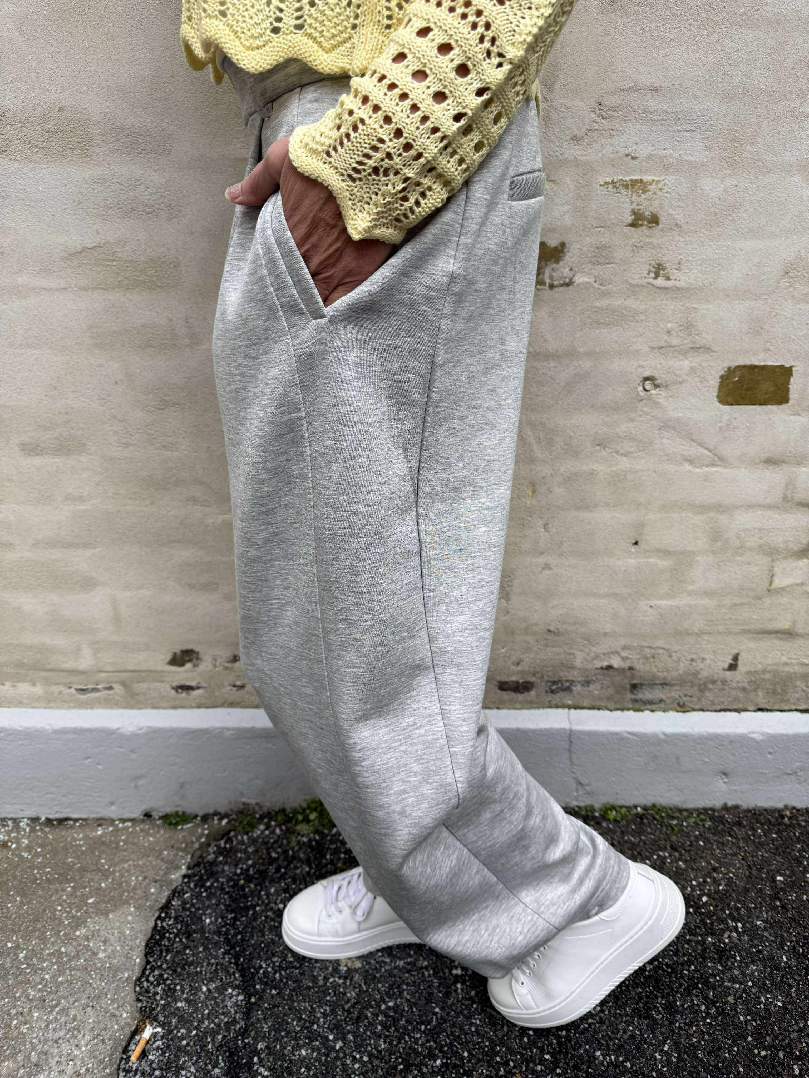 Buka Pants - Light Grey Melange