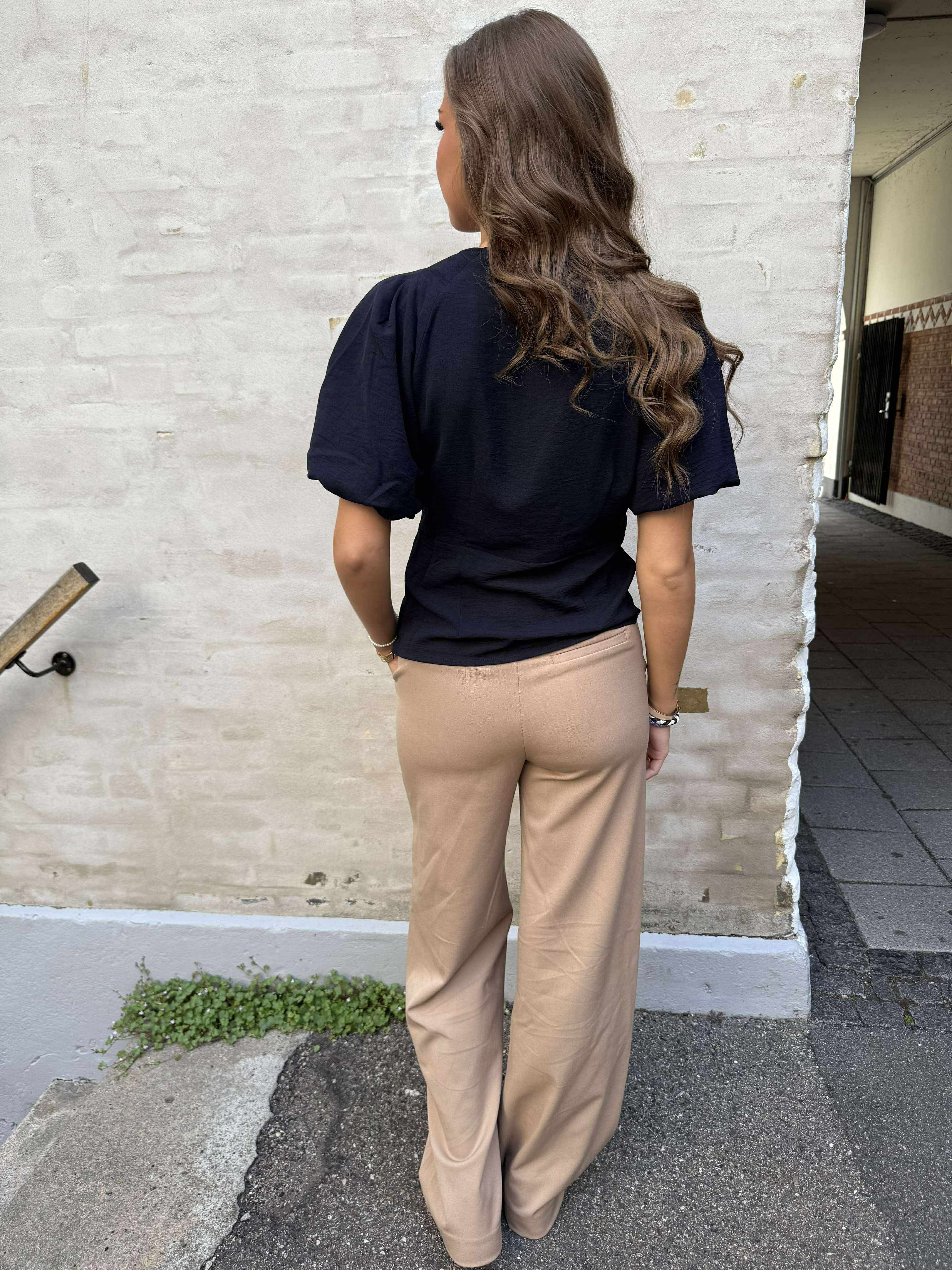 Lisa WIDE pant tannin