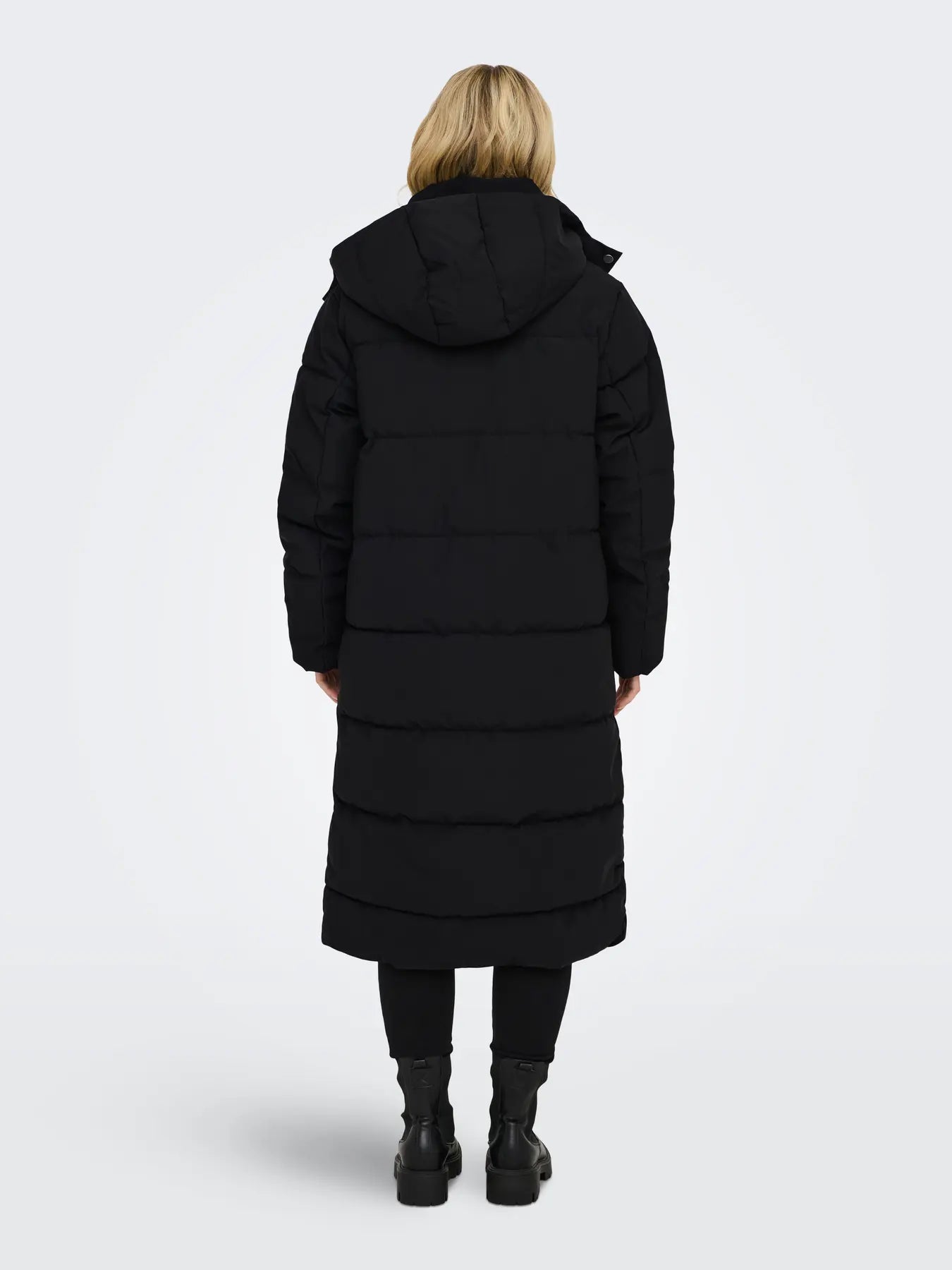 MAJA LONG PADDED JACKET - Black