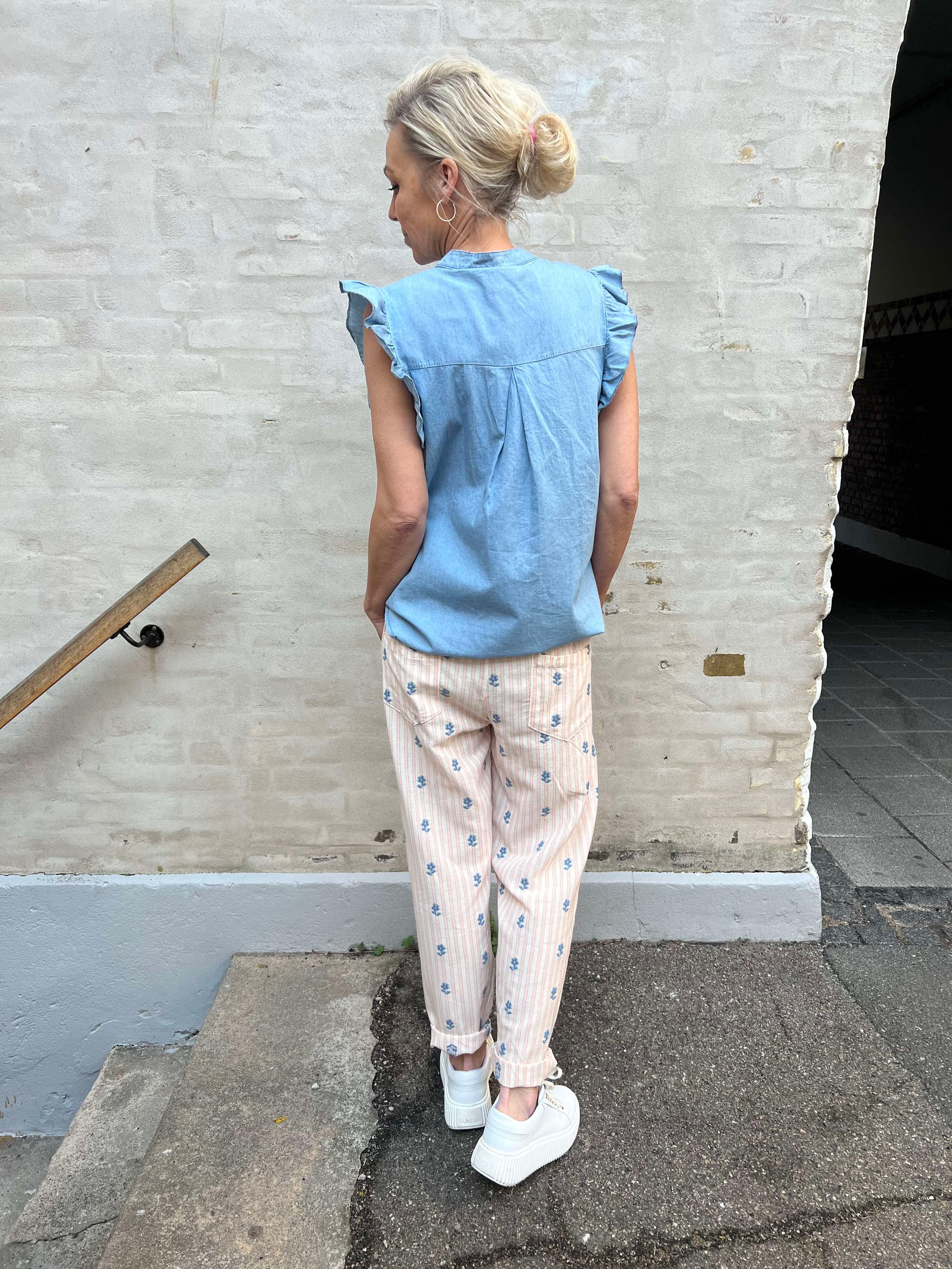Rikke pants celeste